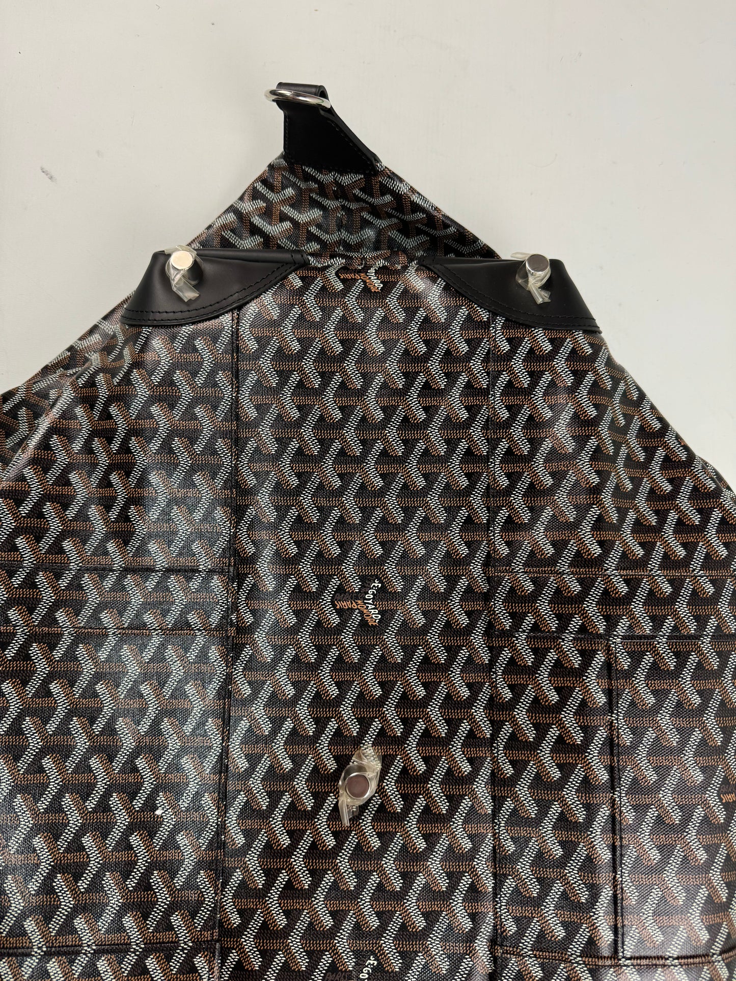 Goyard Boeing 55 Travel Duffle Bag in black SZ:OS