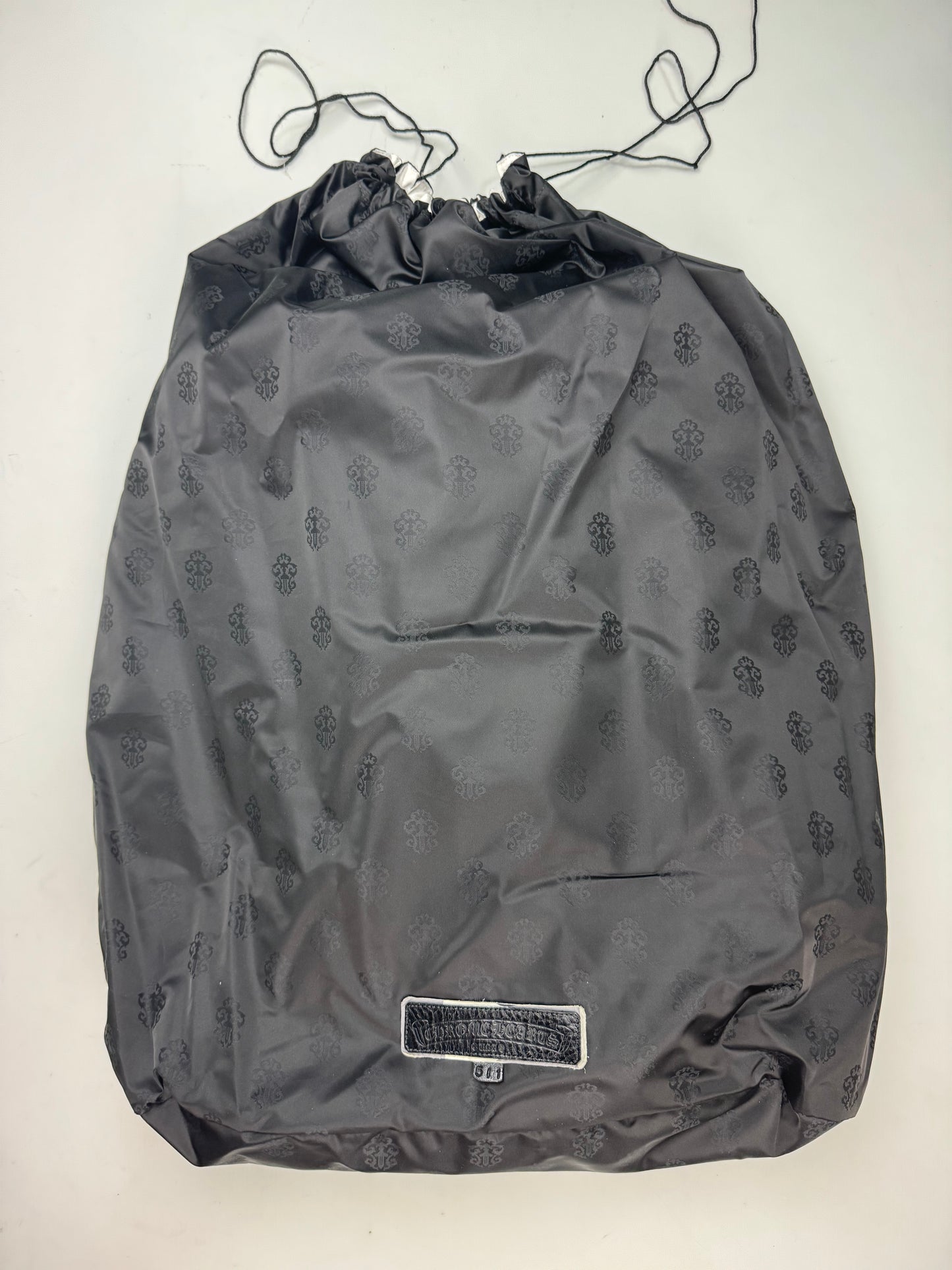 Chrome Hearts 7th Grade Special London Exclusive Snow camo backpack with lime green cross patches SZ:OS