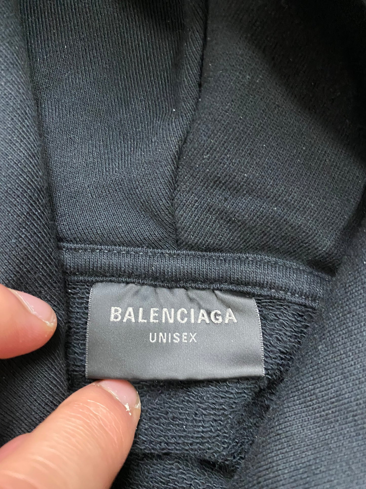 Balenciaga AW22 360° snowstorm XXXL runway hoodie layered T-Shirt SZ:1