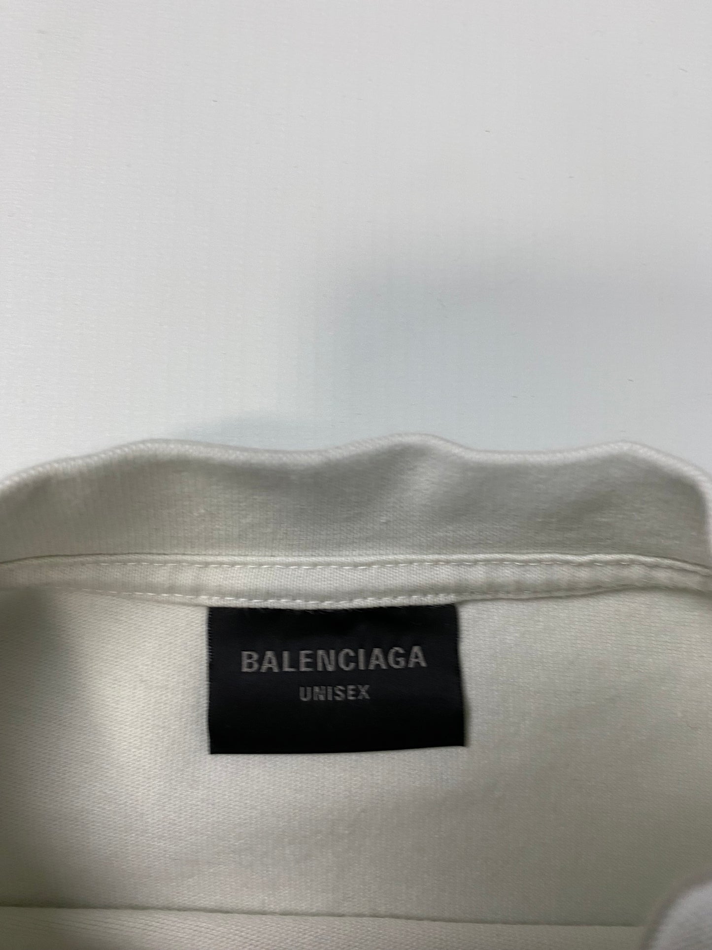 Balenciaga SS23 NYSE show exclusive tee in white SZ:1