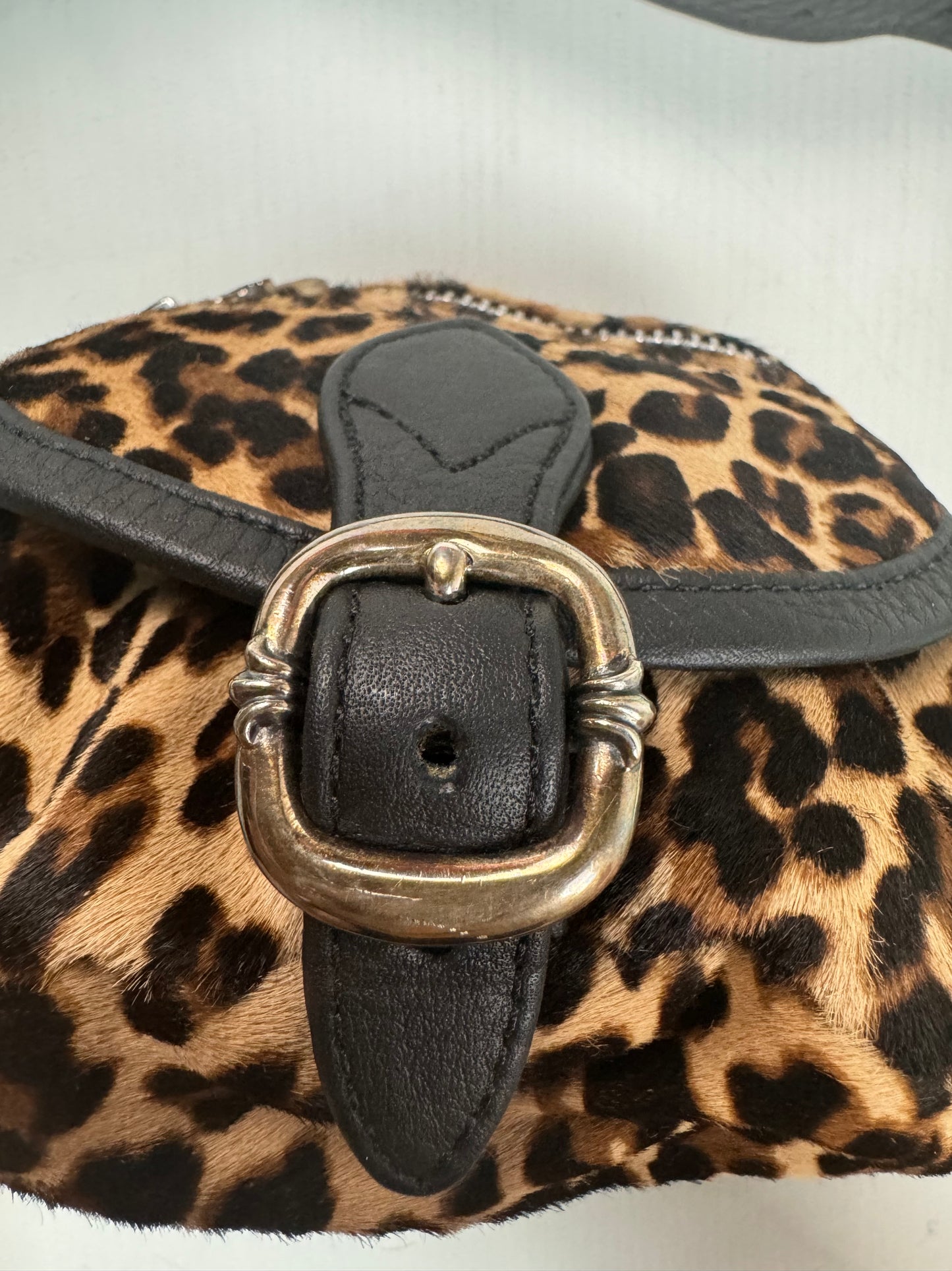 Chrome Hearts VIP Leopard pattern ponyhair snat bag SZ:OS