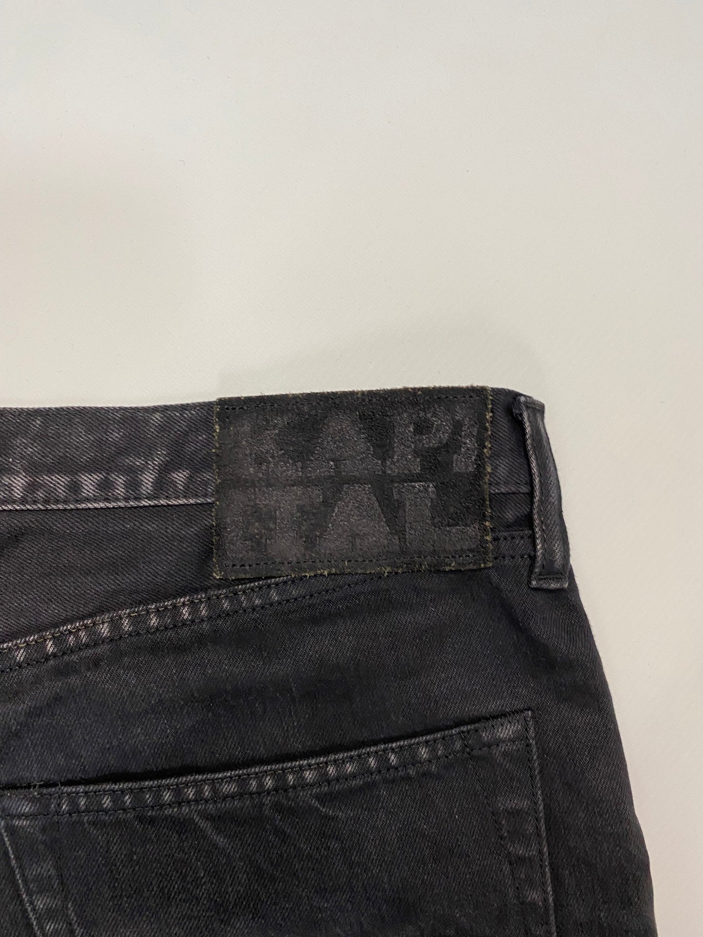 Kapital Gemstone jewel jeans in black SZ:W38