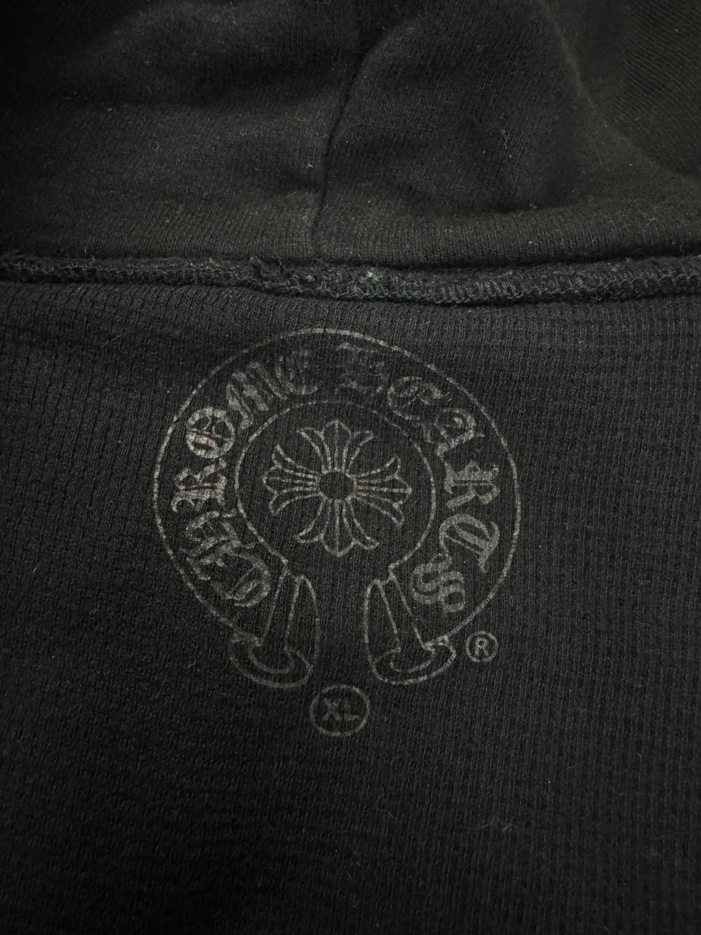 Chrome Hearts Thermal layered zip up multi cross hoodie SZ:XL