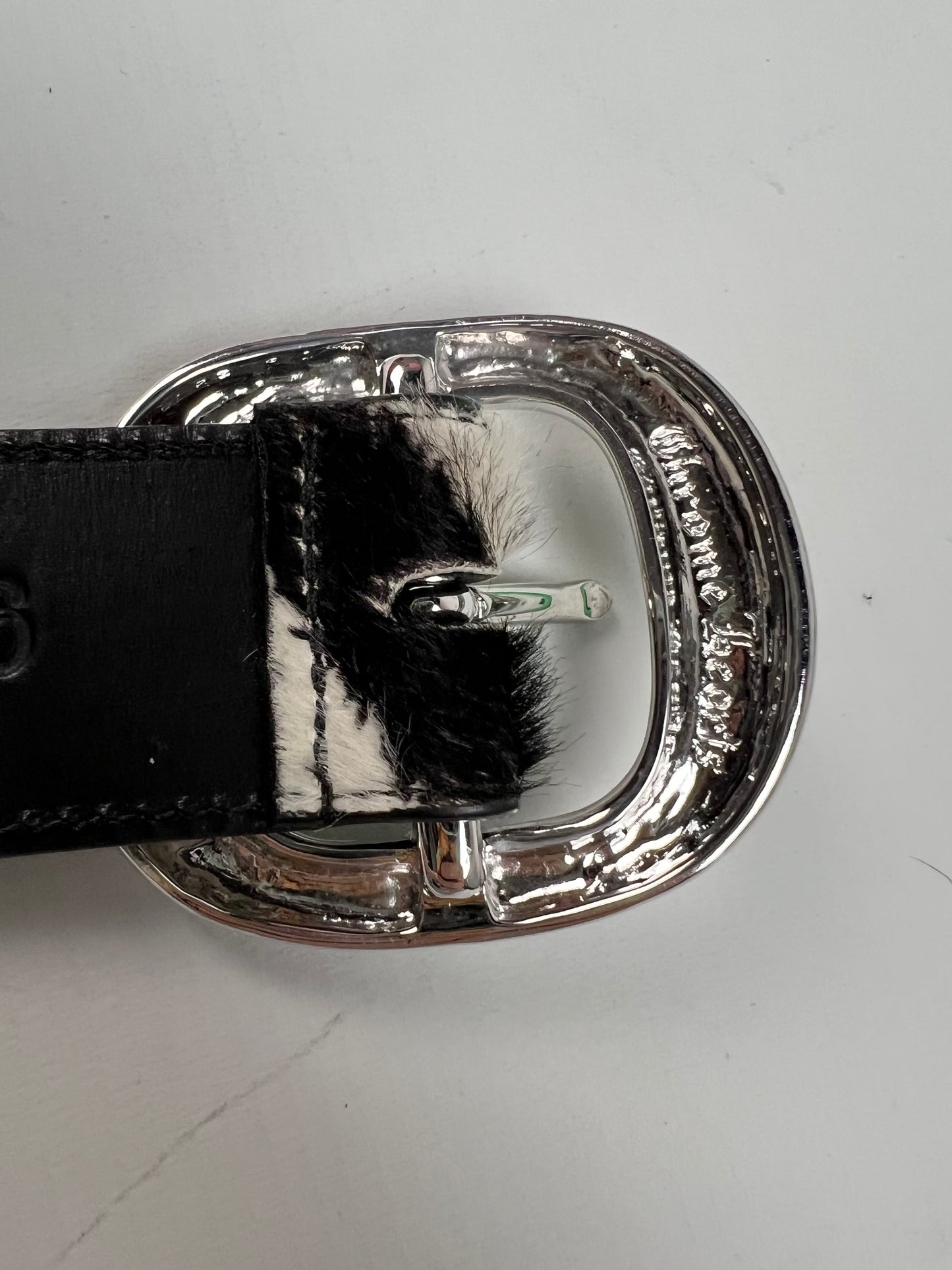 Chrome Hearts Special Order VIP Zebra Belt SZ:36