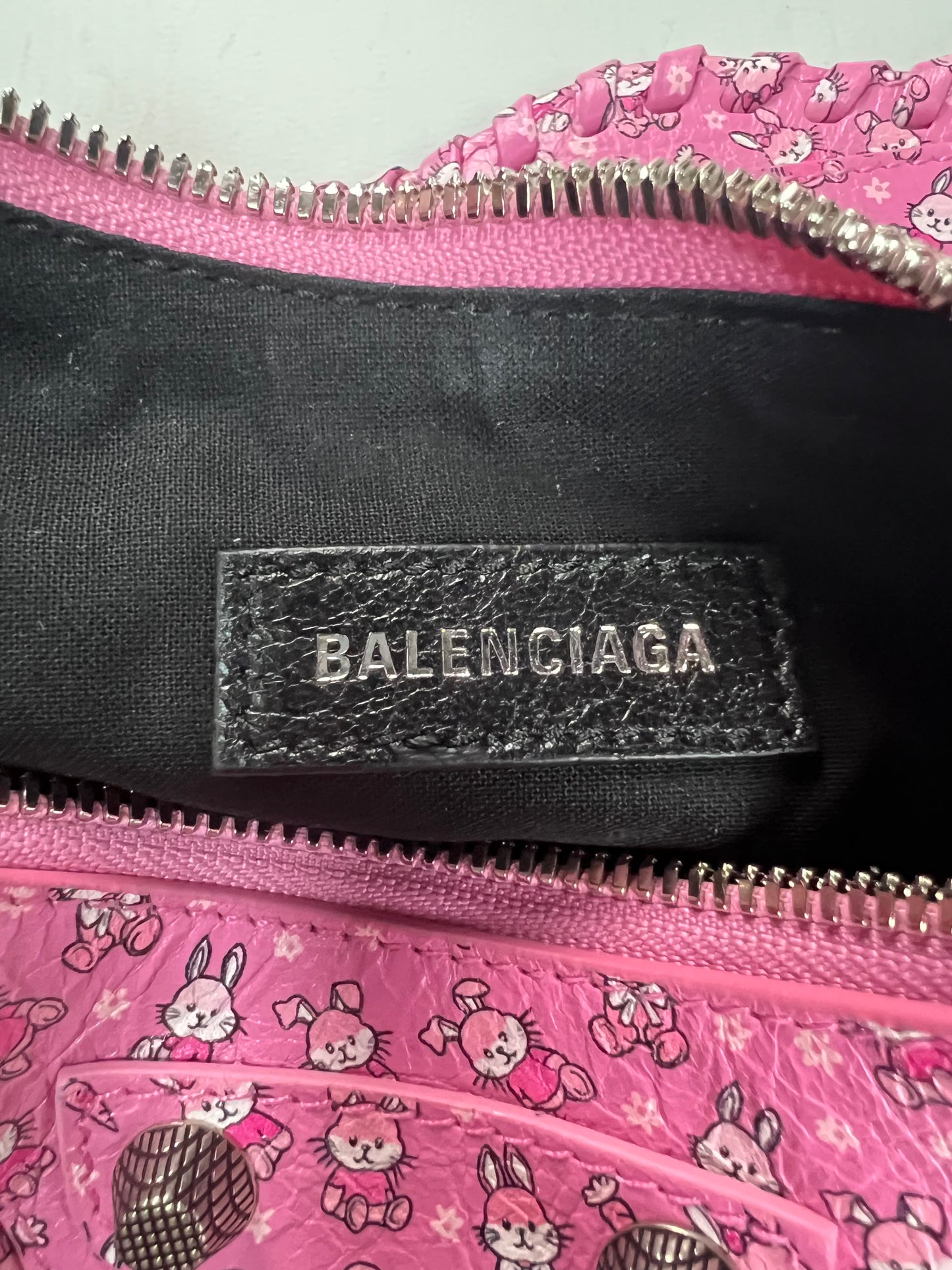 Balenciaga Chinese New Year exclusive year of the rabbit bunny Pink le cagole Bag SZ:OS