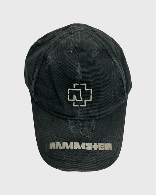 Balenciaga Limited Edition 1/300 Rammstein distressed cap SZ:S|L