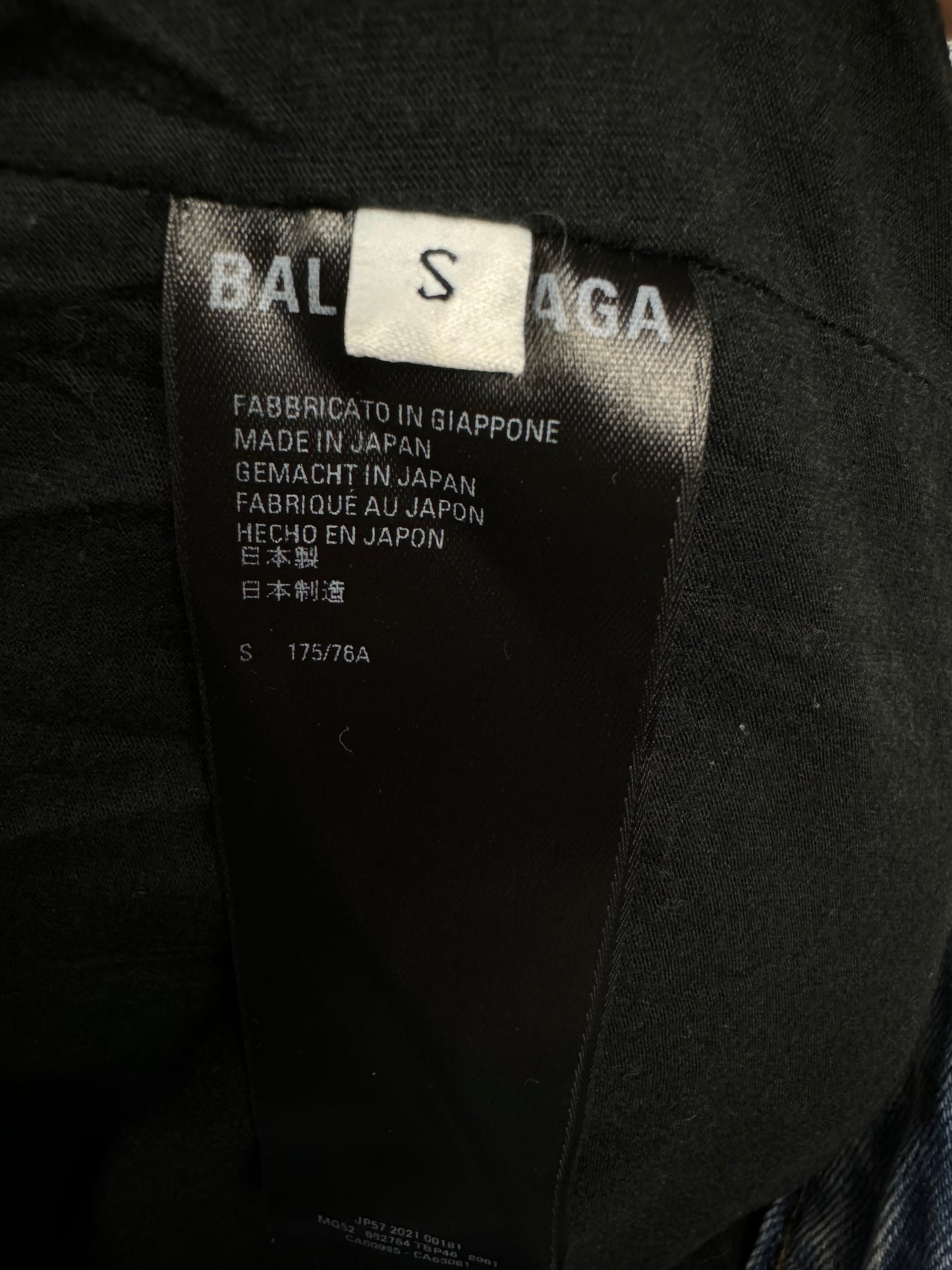 Balenciaga AW21 afterworld slashed jeans SZ:XS|S|M