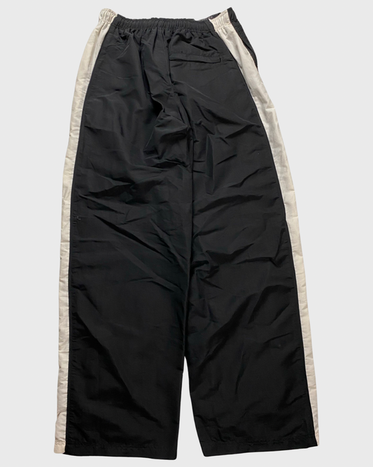 Balenciaga hybrid Sporty B trackpants x jeans in black grey & white SZ:XS