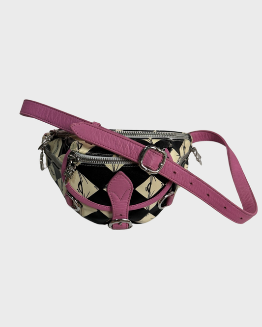 Chrome Hearts Mattyboy 1of6 99EYES snat bumbag pink SZ:OS