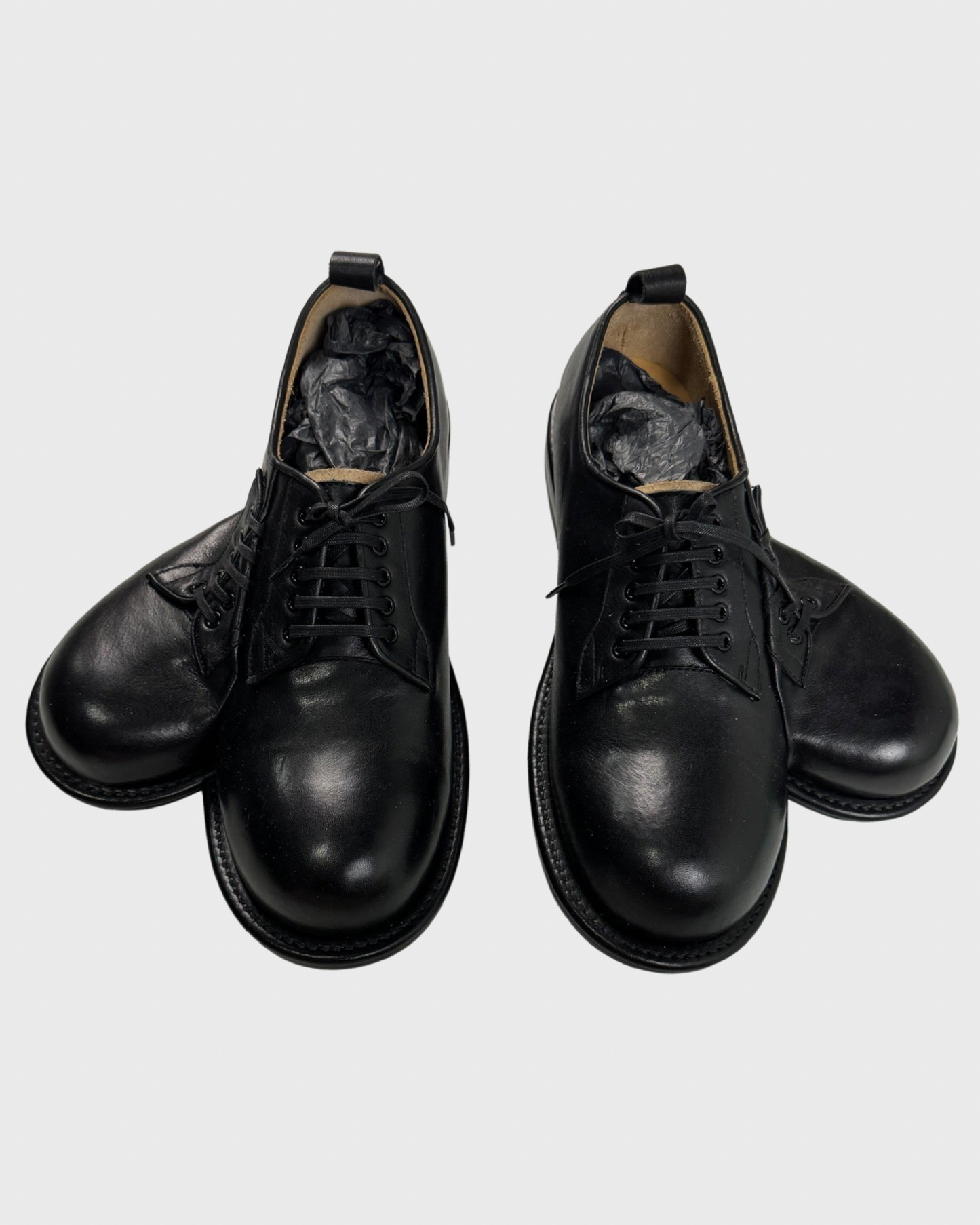 ローファー・オックスフォード × ヴィンテージ(中古) COMME des GARCONS COMME des GARCONS 2001125M0261 Comme des Garçons x Kidslovegaite double Derby SZ:8