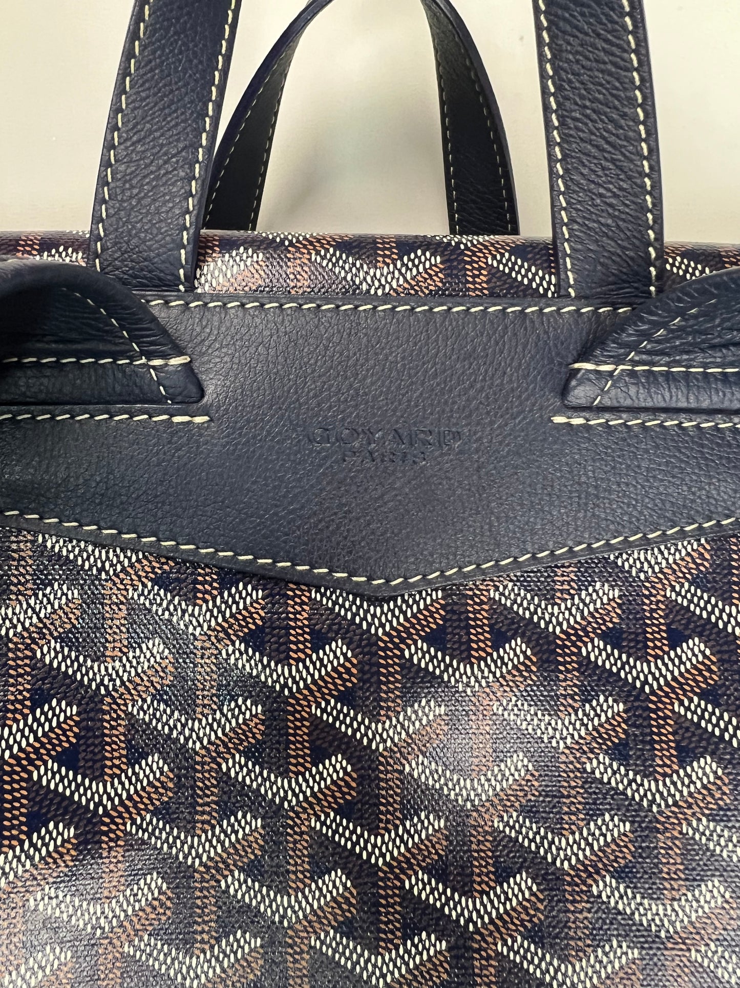 Goyard Cisalpin Backpack Navy SZ:OS