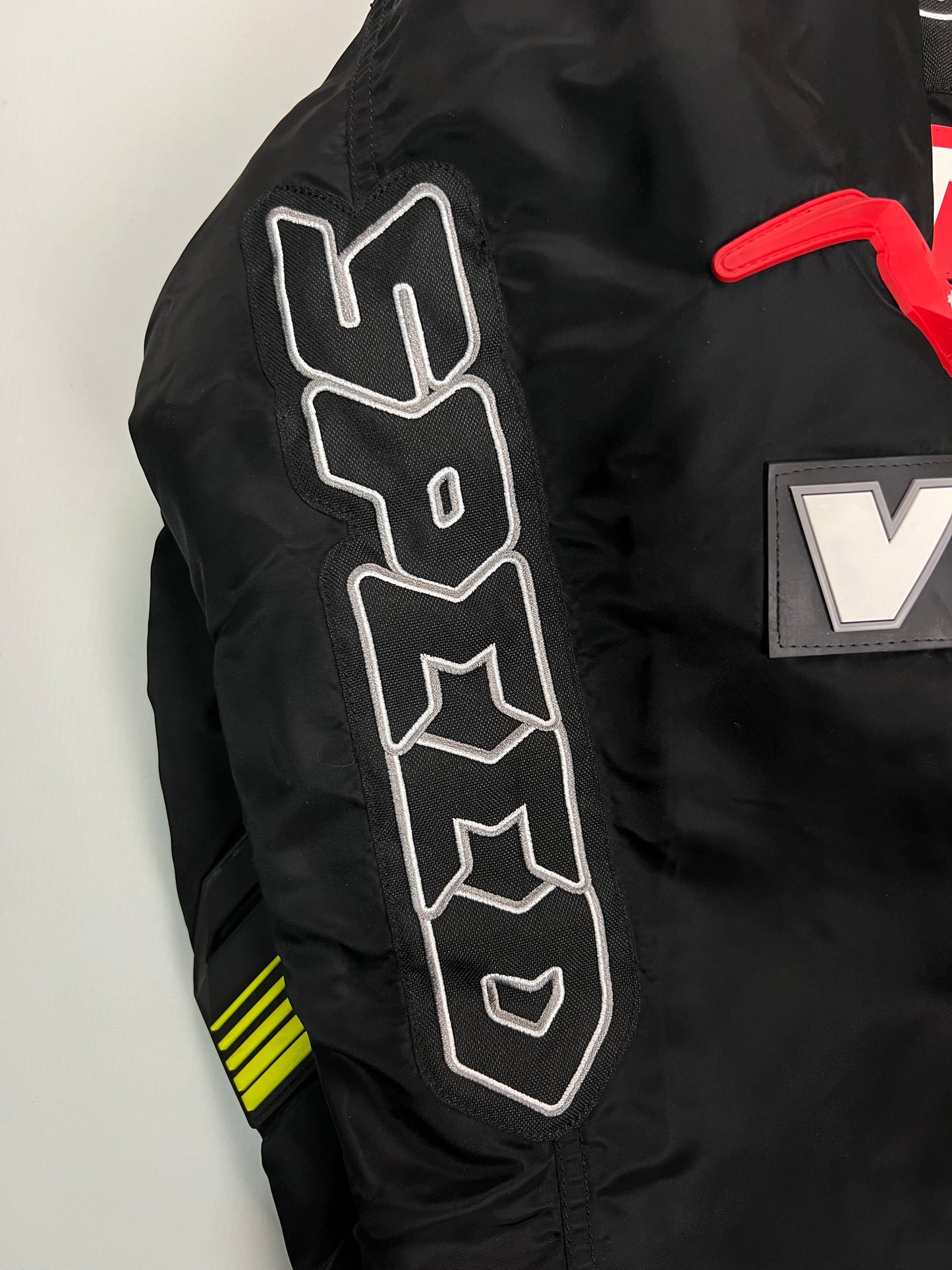 Vetements by GURAM moto Racing Bomber Black SZ:M