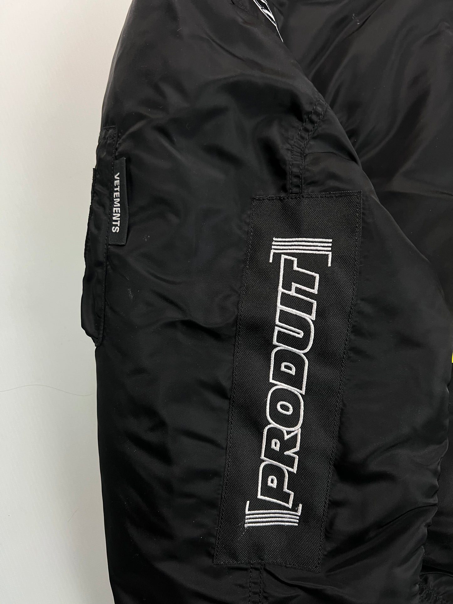 Vetements by GURAM moto Racing Bomber Black SZ:M