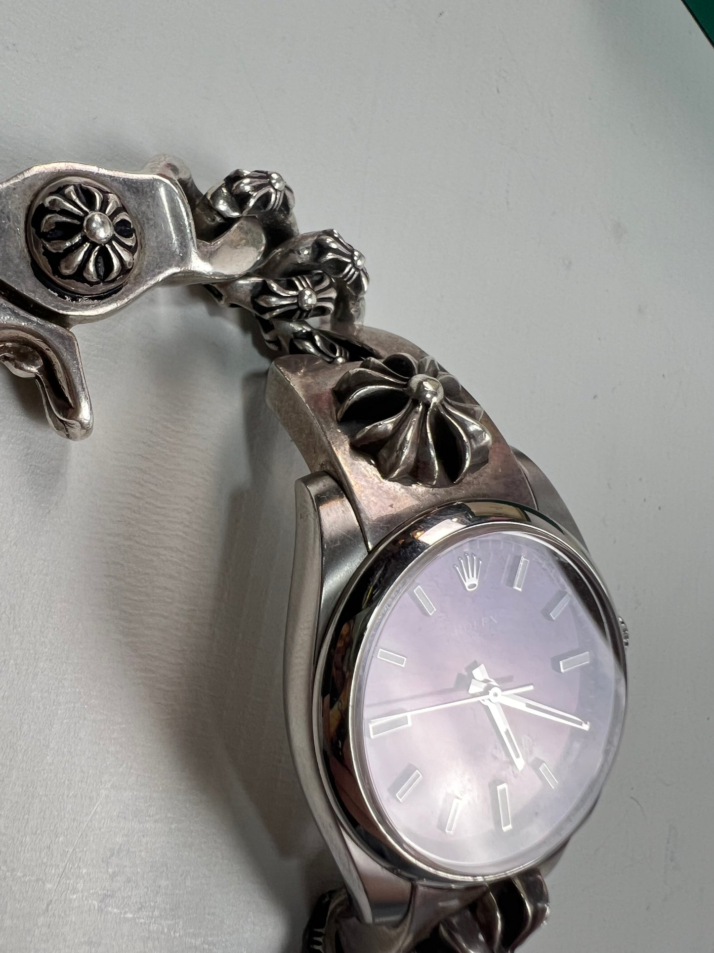 Chrome Hearts Rolex Oyster Perpetual Purple Grape 36mm SZ:OS