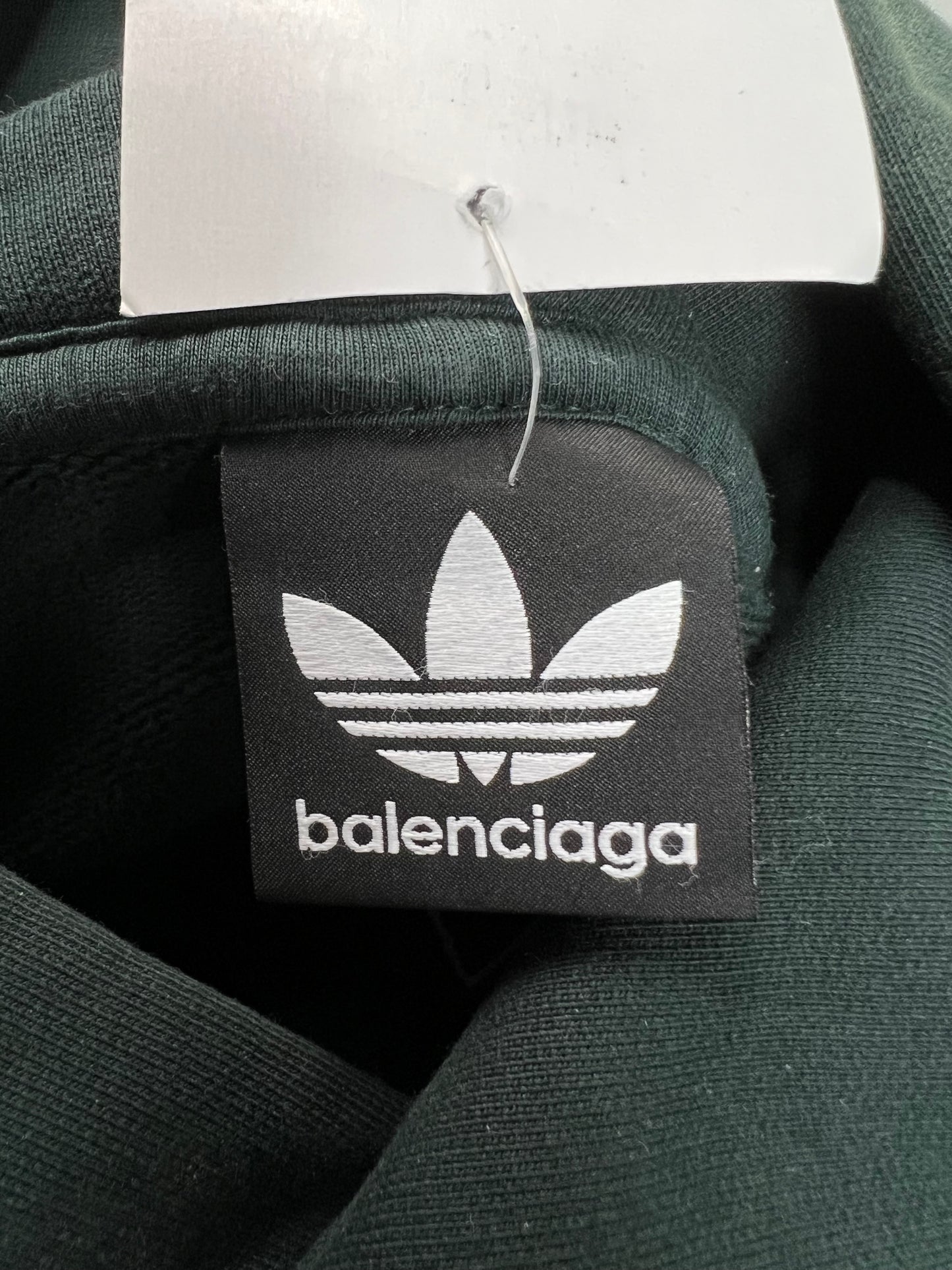 Balenciaga x Adidas Spring22 Green Hoodie SZ:3