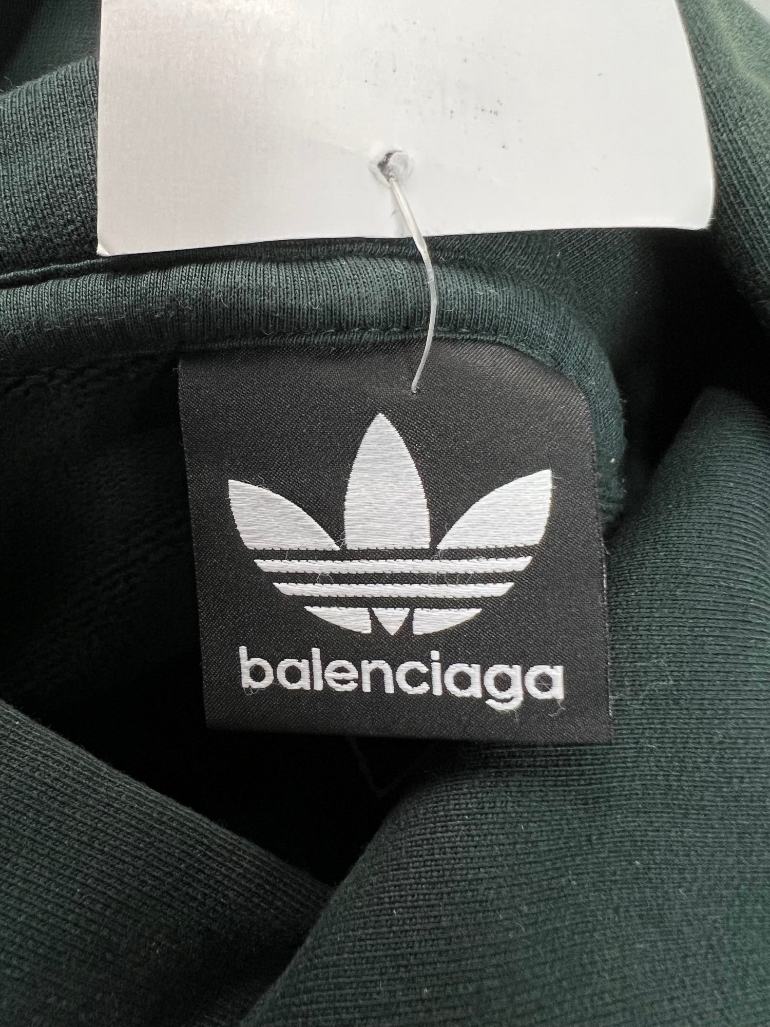 Balenciaga x Adidas Spring22 Green Hoodie SZ:3 – Bankofgrails