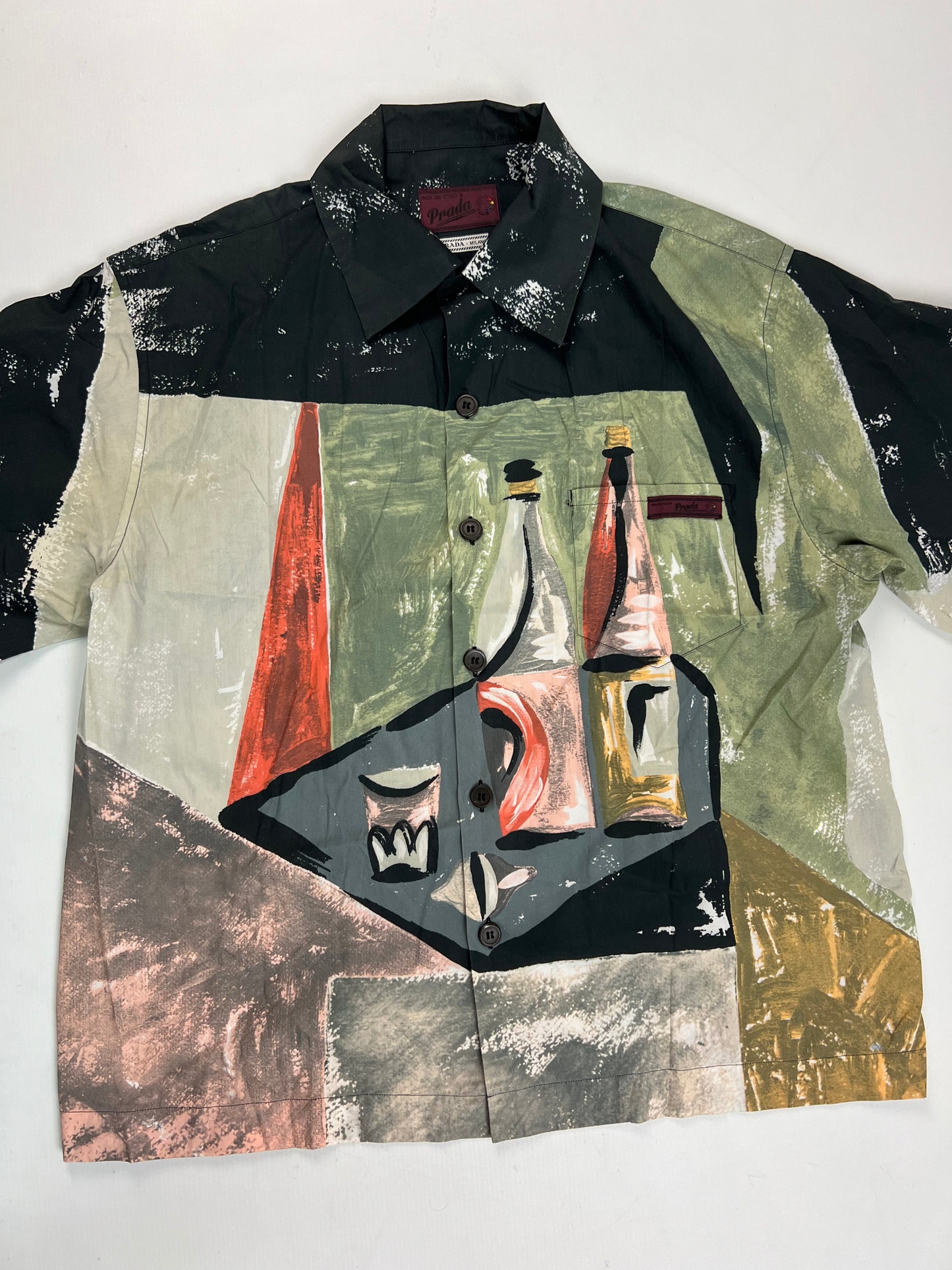 Prada AW17 Stilleben Painting Art Shirt SZ:M