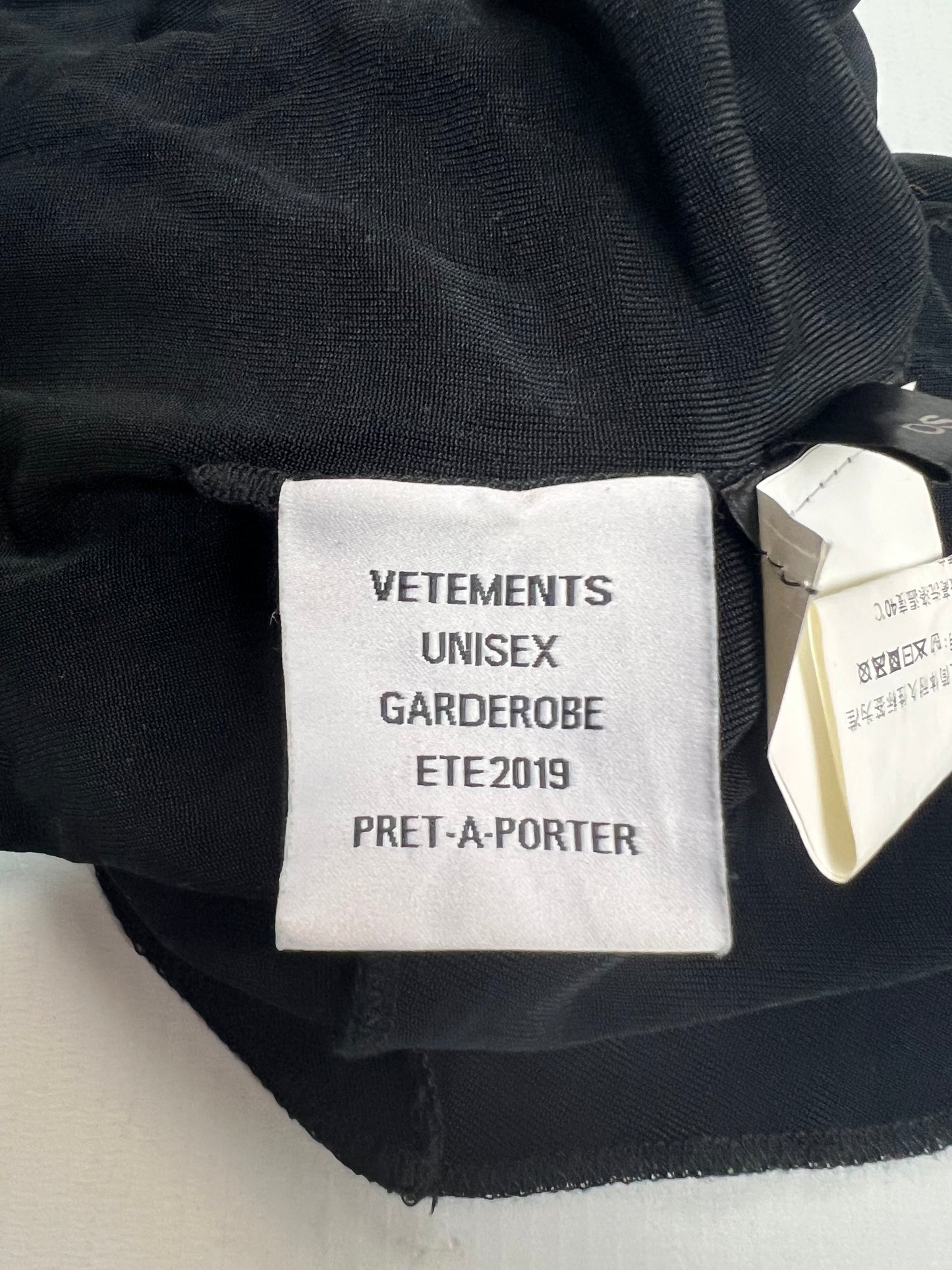 Vetements SS19 runway gimp Mask SZ:OS