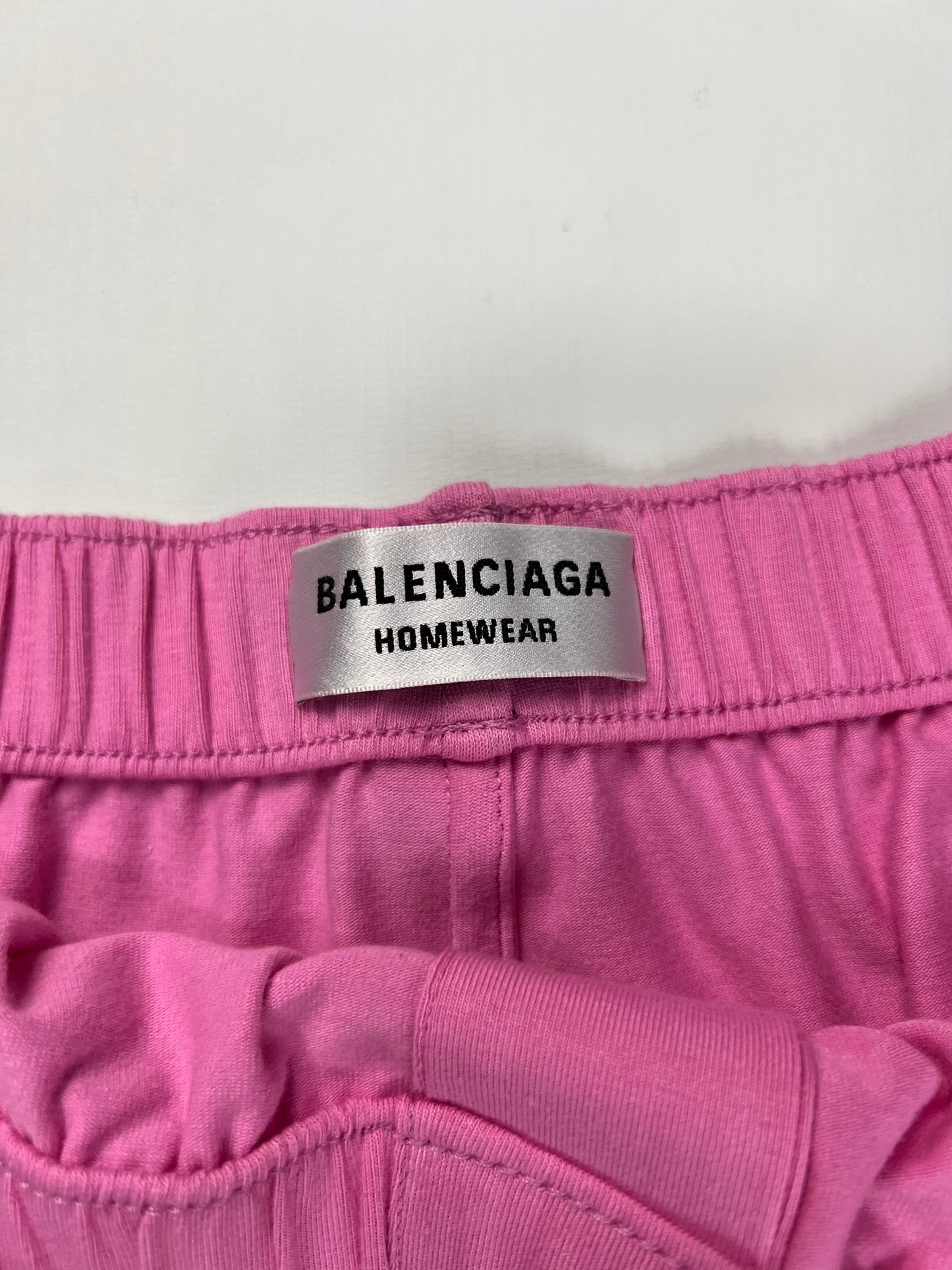 Balenciaga SS21 Pink Hotel resort Shorts SZ:S