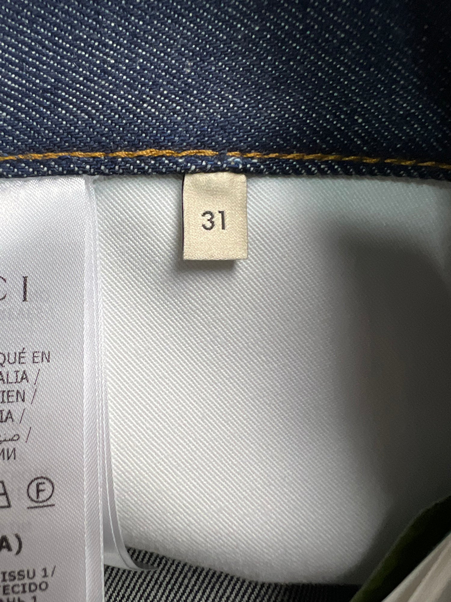 Louis Vuitton Distressed Baggy Monogram Jeans