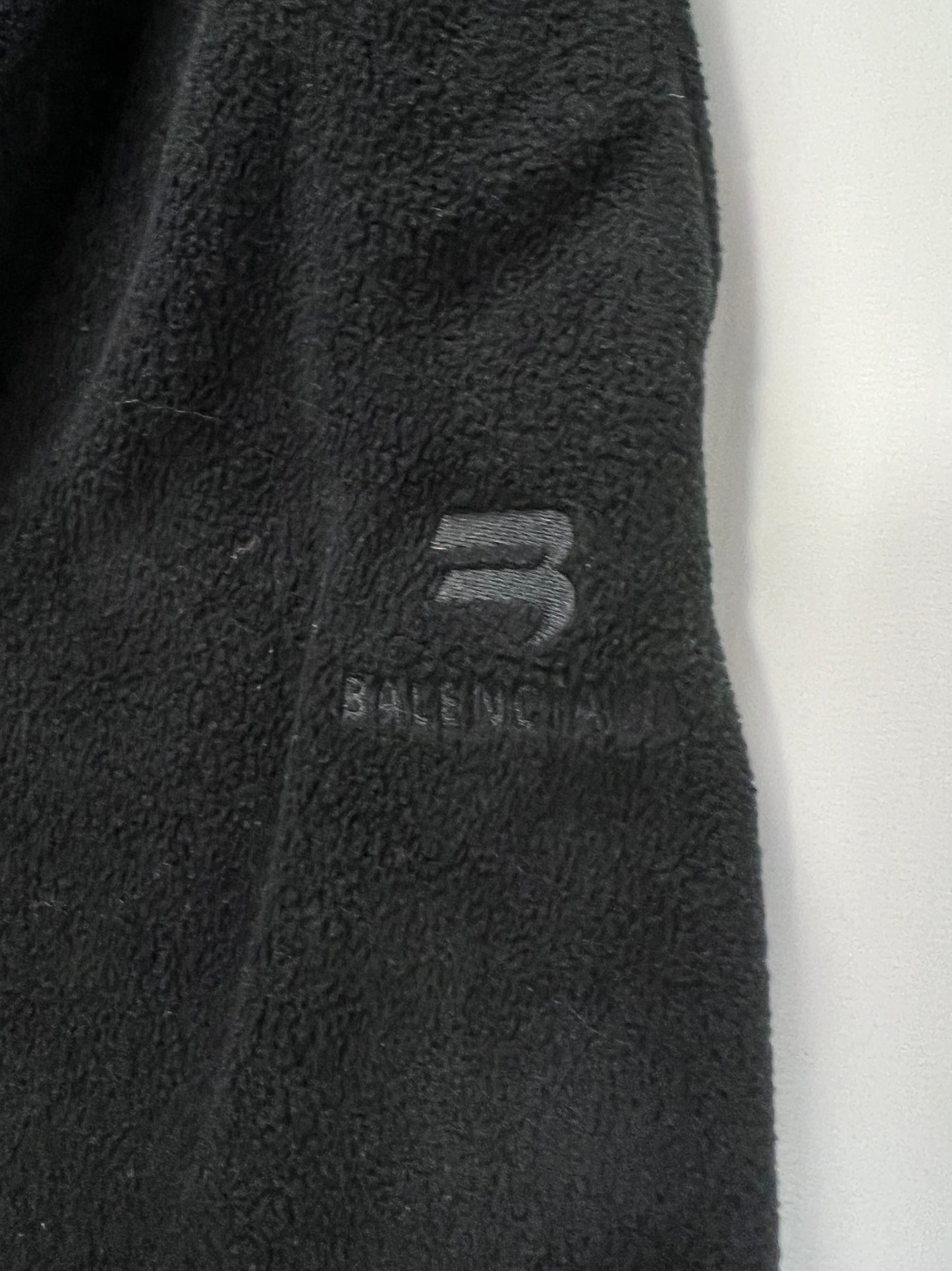 Balenciaga AW21 fleece sporty B baggy sweatpants SZ:XS