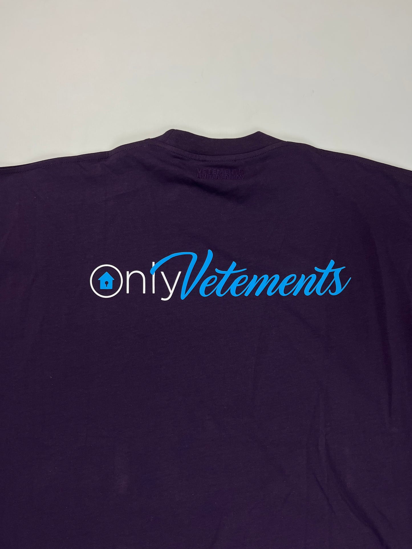 Vetements Only Vetements PuRple T-Shirt SZ:S