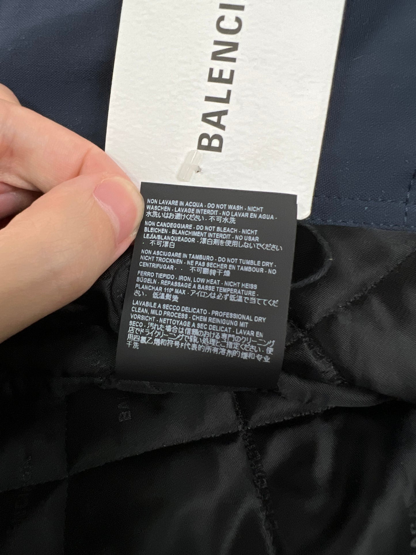 Balenciaga AW18 7 Layered runway parka SZ:1