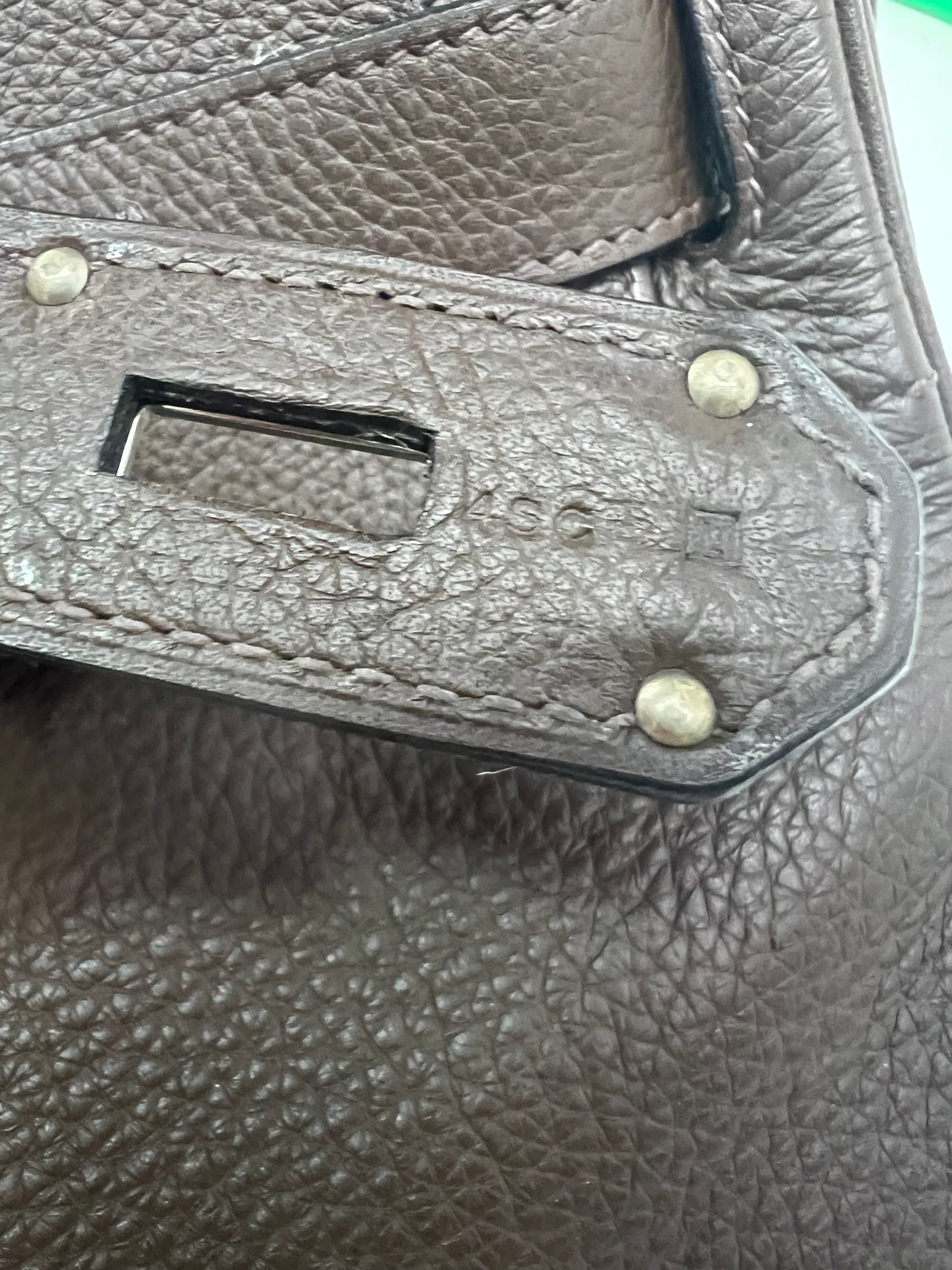 Hermès HAC 50 (2014) Birkin Bag Chocolate Brown SZ:50