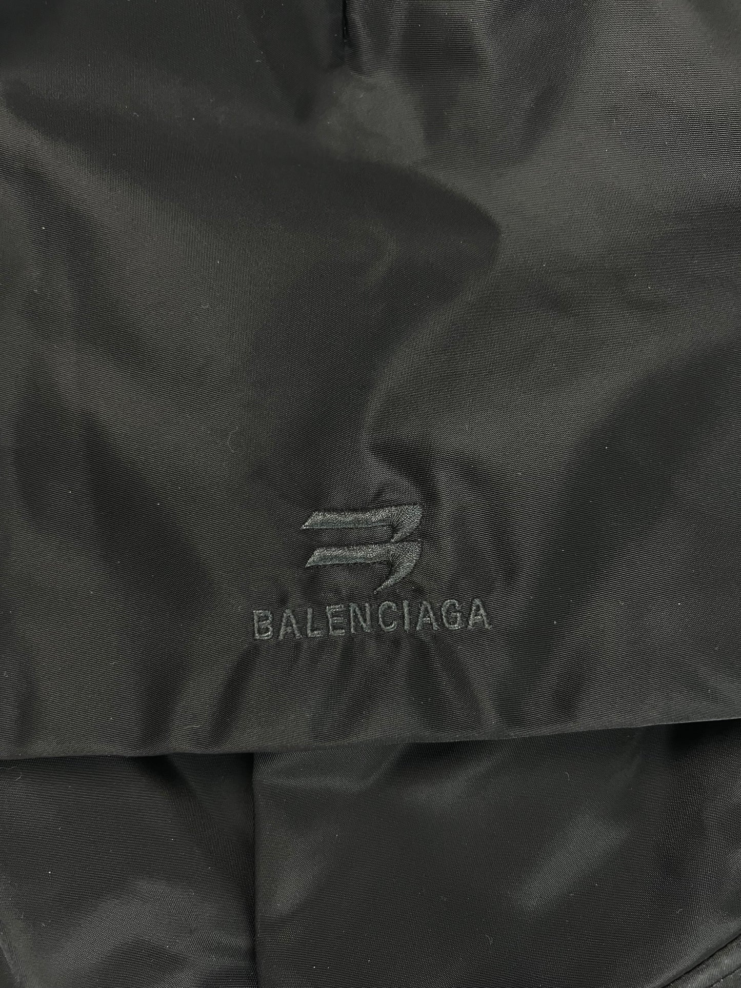 Balenciaga Nylon Bomber Hoodie Jacket Sample SZ:OS