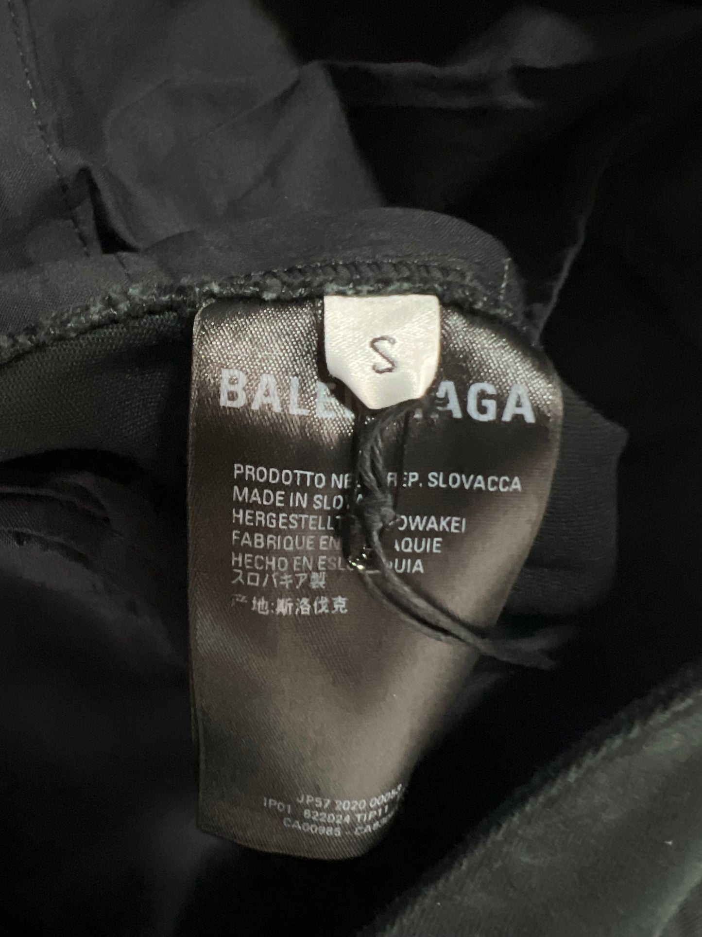 Balenciaga SS20 „Donda“ Cargo Pants in black SZ:XS|S