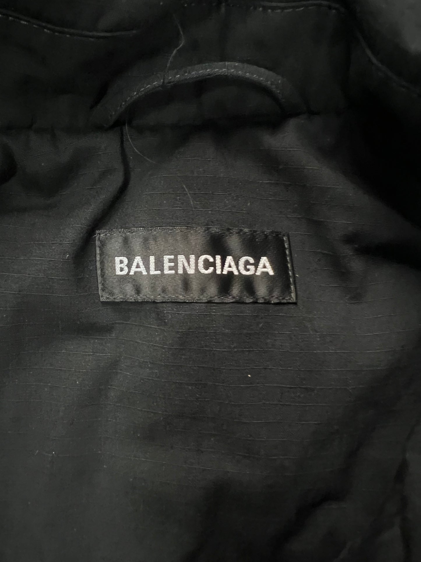 Balenciaga AW22 runway  LOST TAPE Travel Neck pillow Jacket SZ:1