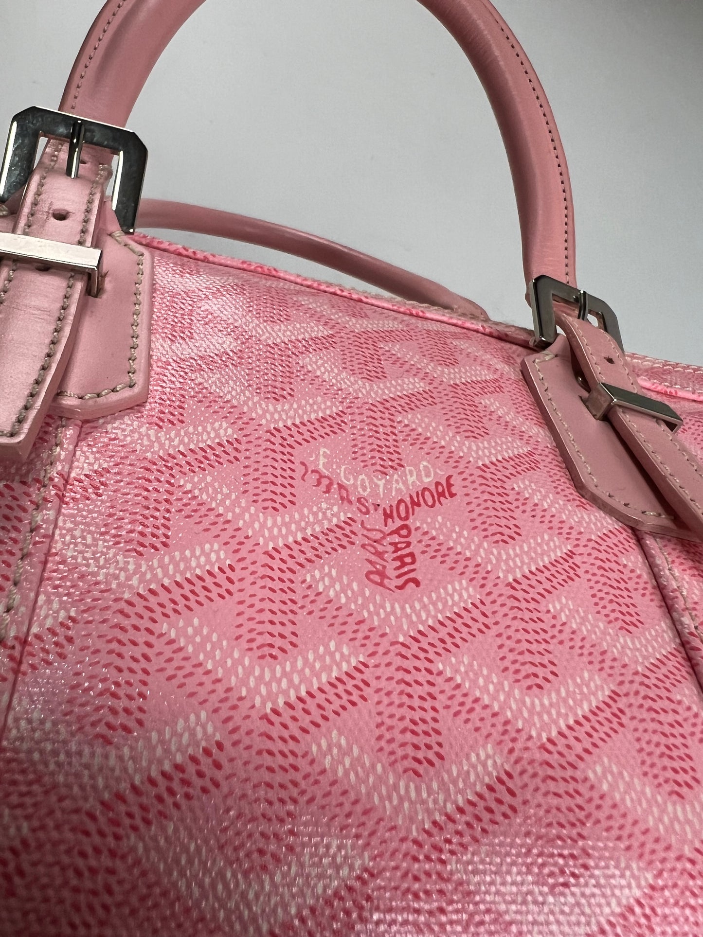 Goyard 2008 sakura Pink crosiere 35 Bag Japan Exclusive SZ:OS