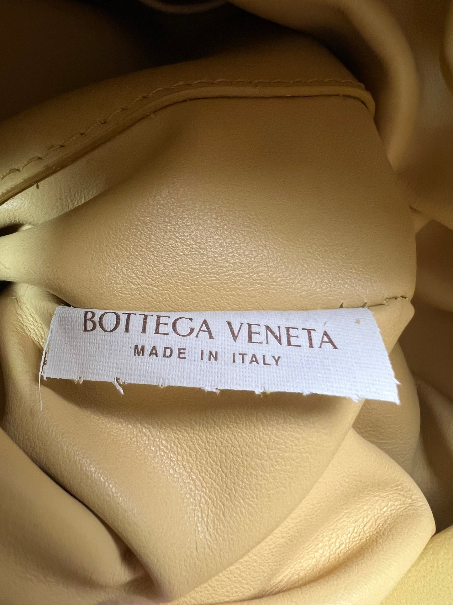 Bottega Veneta runway shearling Squid Bag SZ:OS