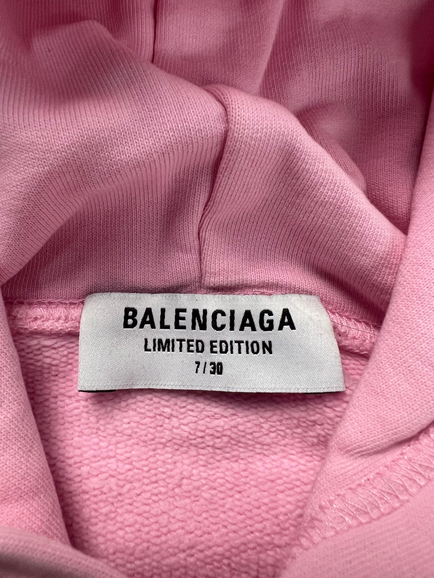 Balenciaga Venezia Exclusive Pink Hoodie 7/30 SZ:1