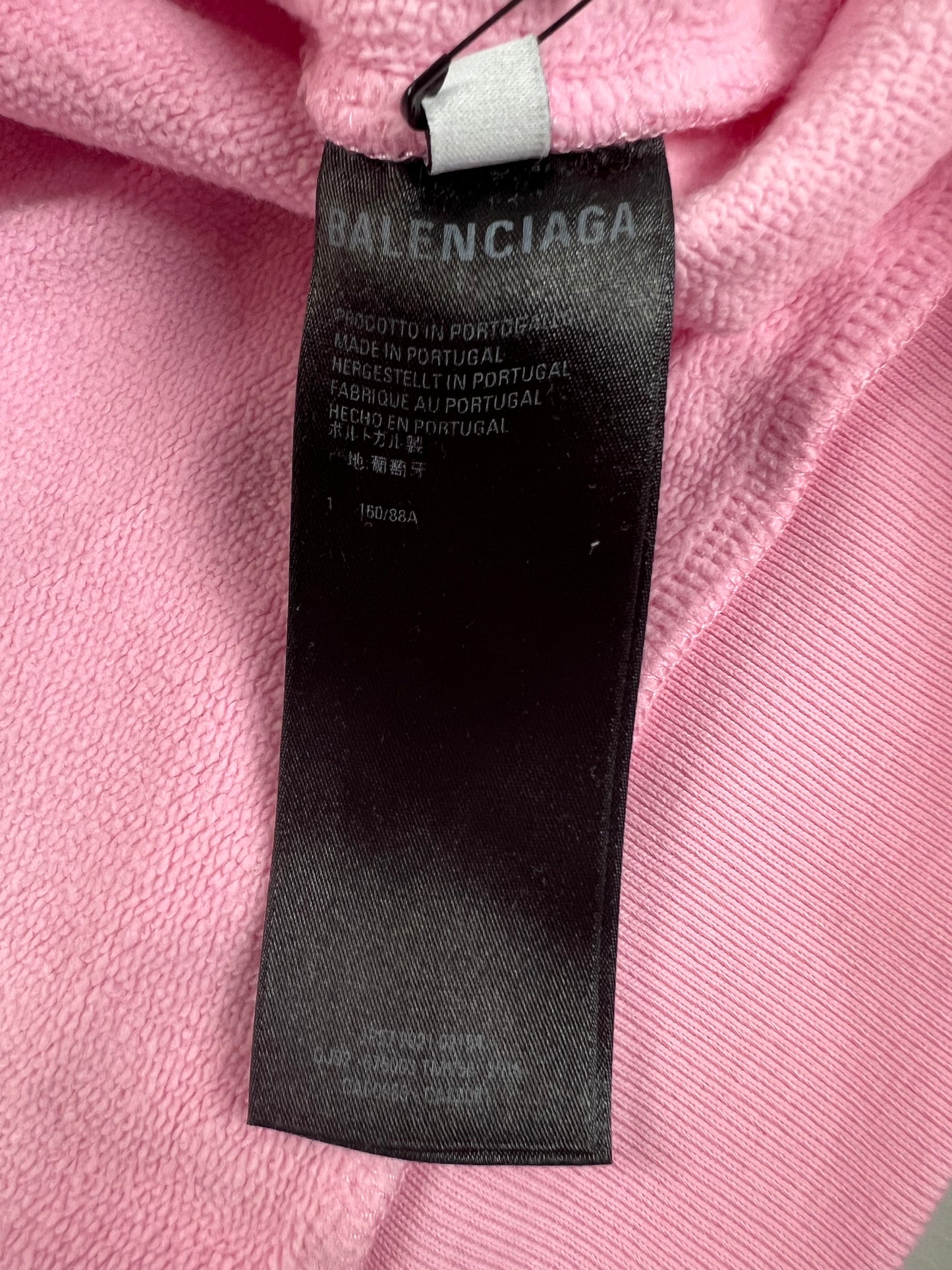 Balenciaga Venezia Exclusive Pink Hoodie 7/30 SZ:1