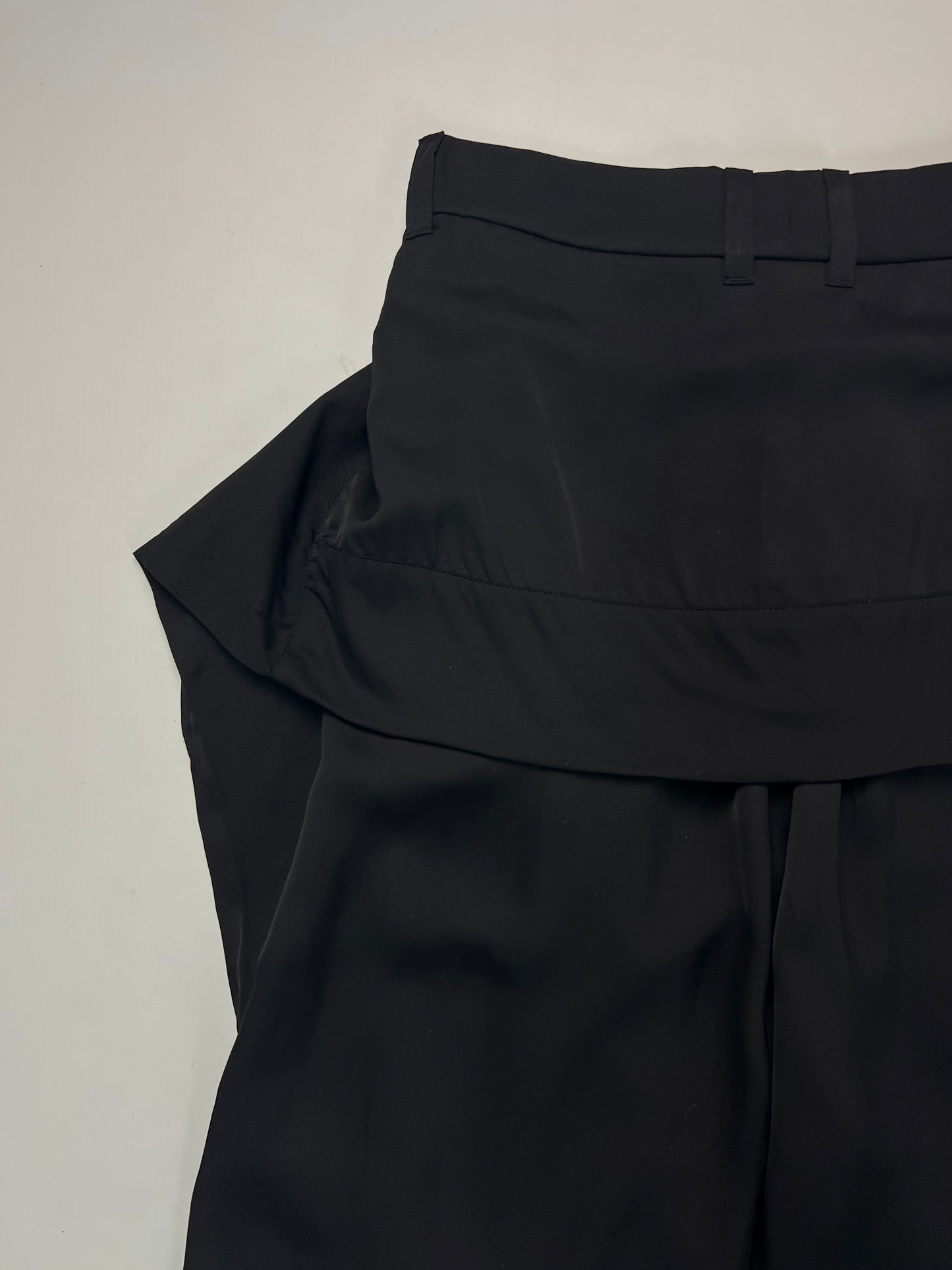 Balenciaga 360° snowstorm show black hybrid waistband Pants SZ:XXS