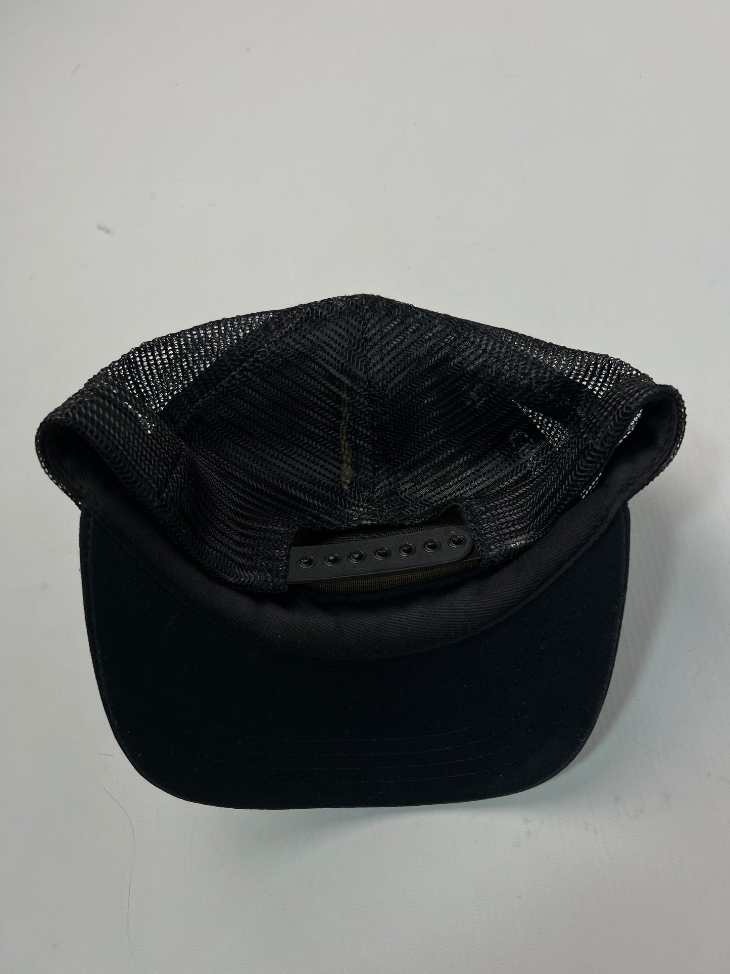 Chrome Hearts Black Trucker Hat FUCK SZ:OS