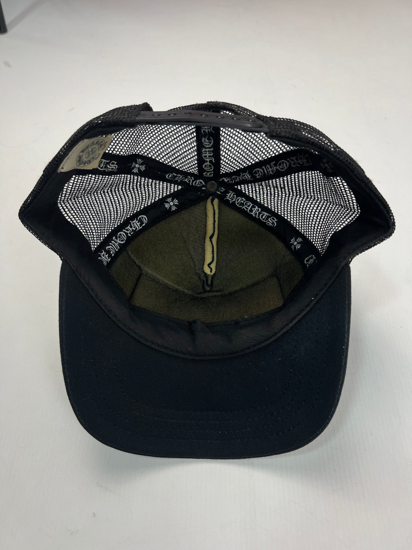 Chrome Hearts Black PARIS EXCLUSIVE Trucker cap SZ:OS