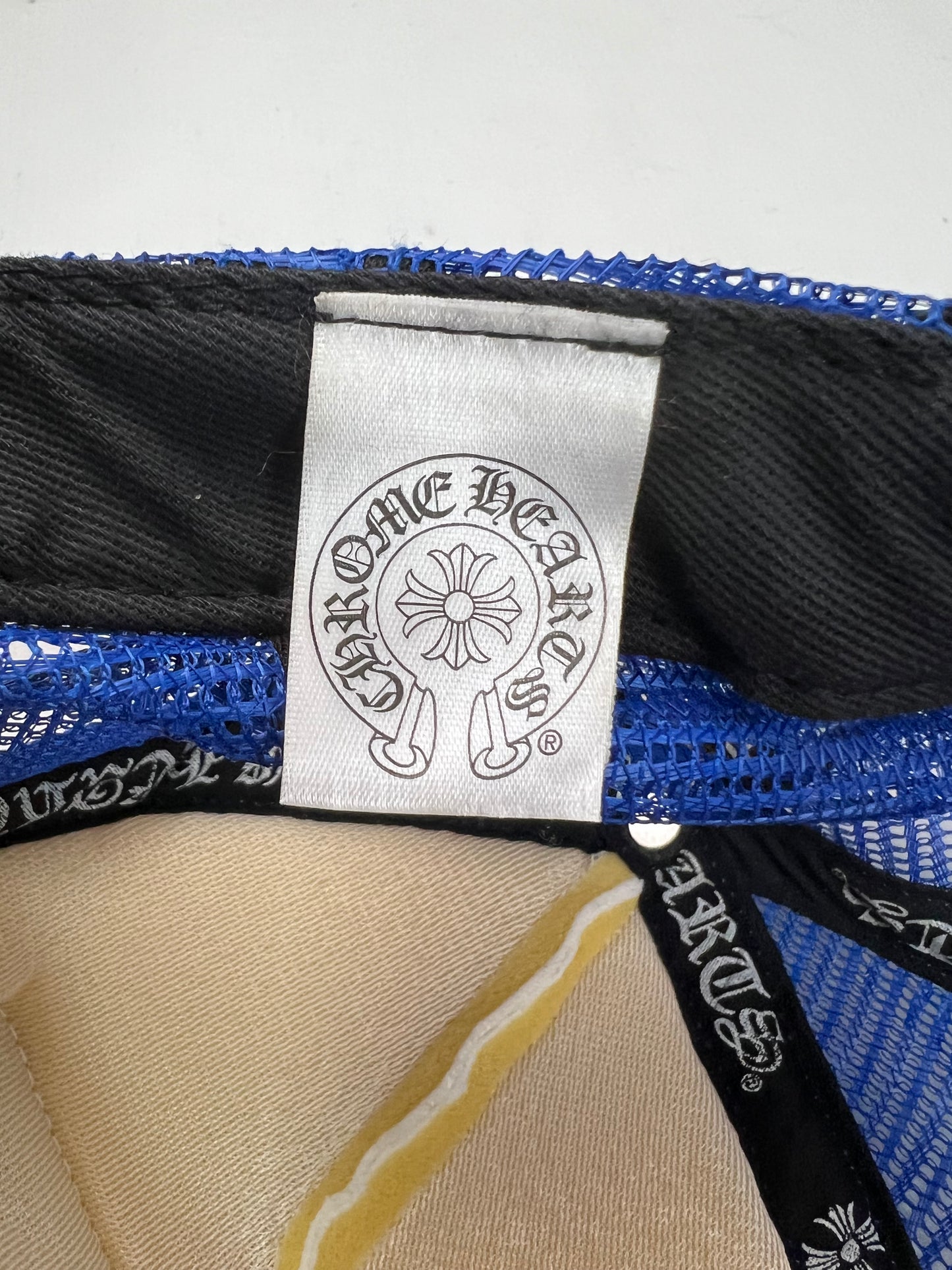 Chrome Hearts Blue/ White Fuck Trucker Hat SZ:OS