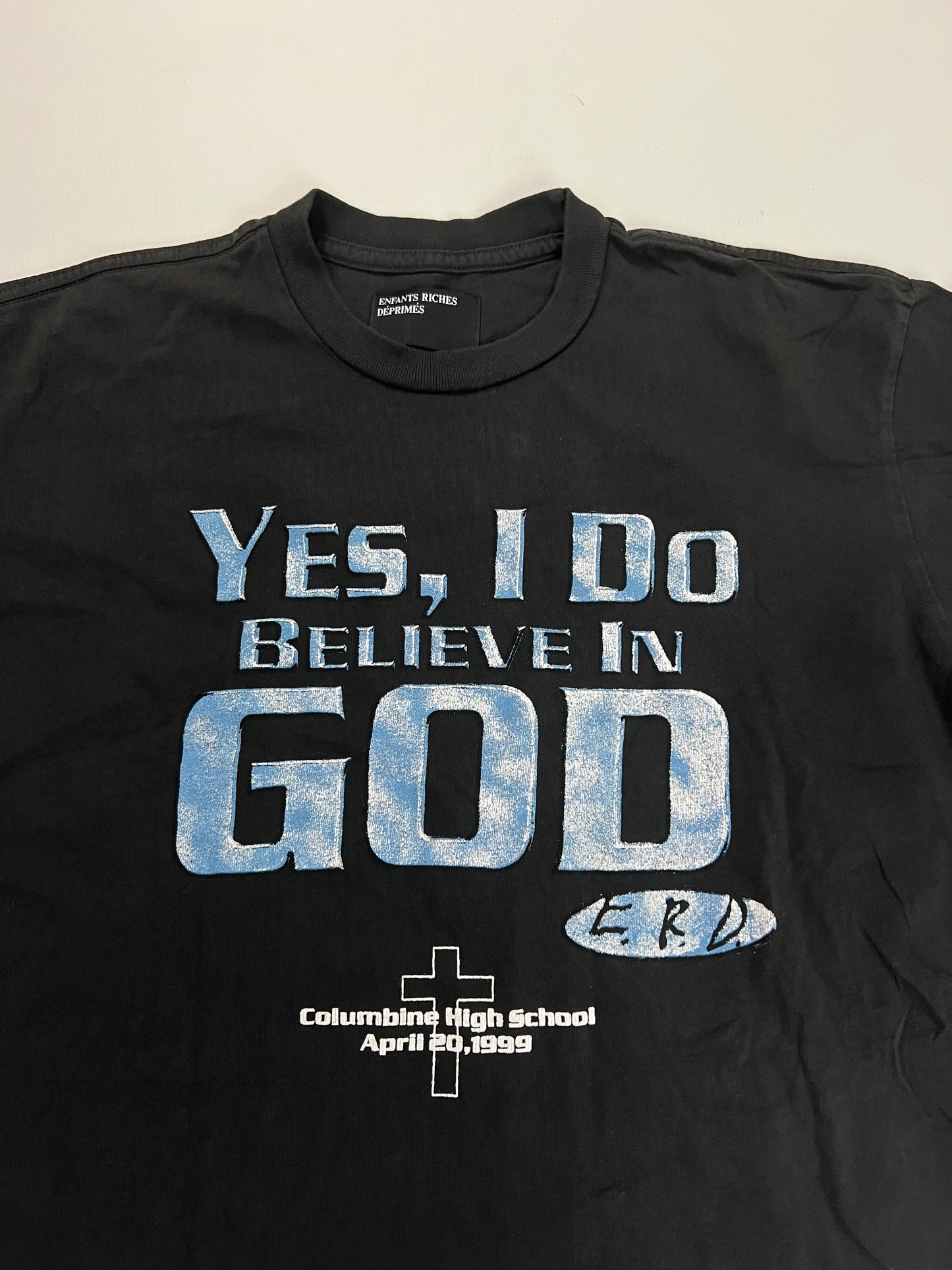 Enfants Riches Deprimes I Do Believe In God Columbine T-Shirt SZ:M
