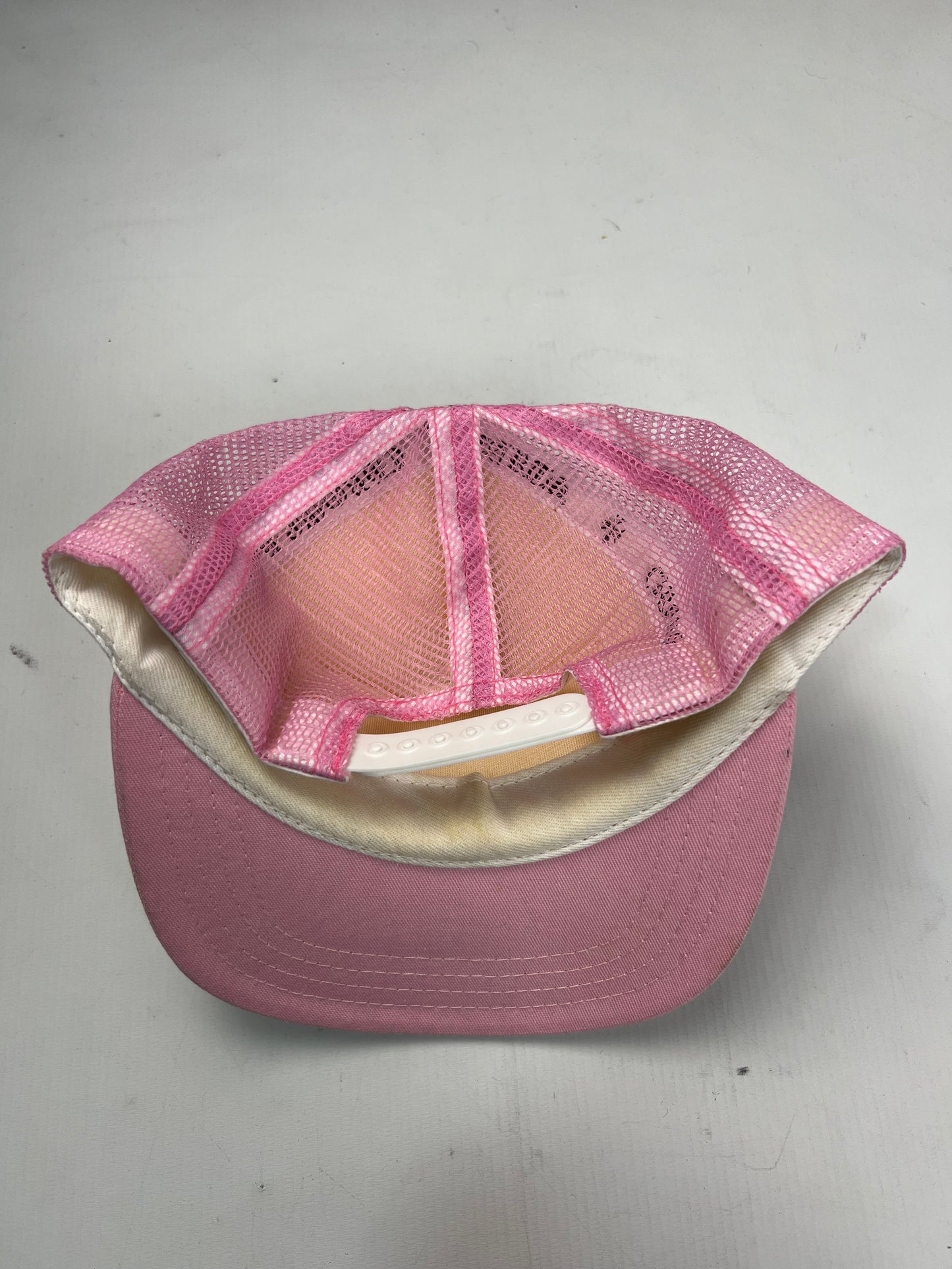 Chrome Hearts Pink/ White FUck Trucker hat SZ:OS