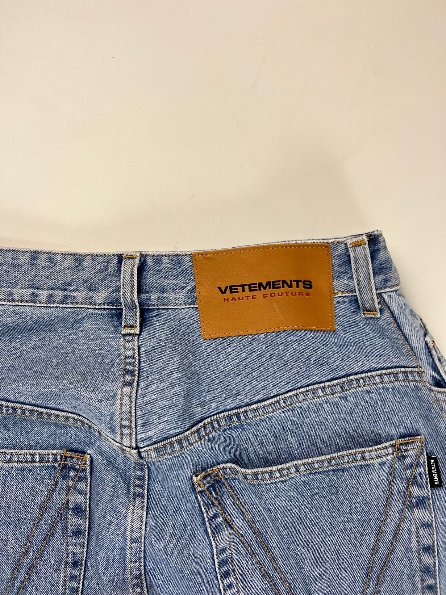 Vetements BIG SHAPE Flame Jeans SZ:31