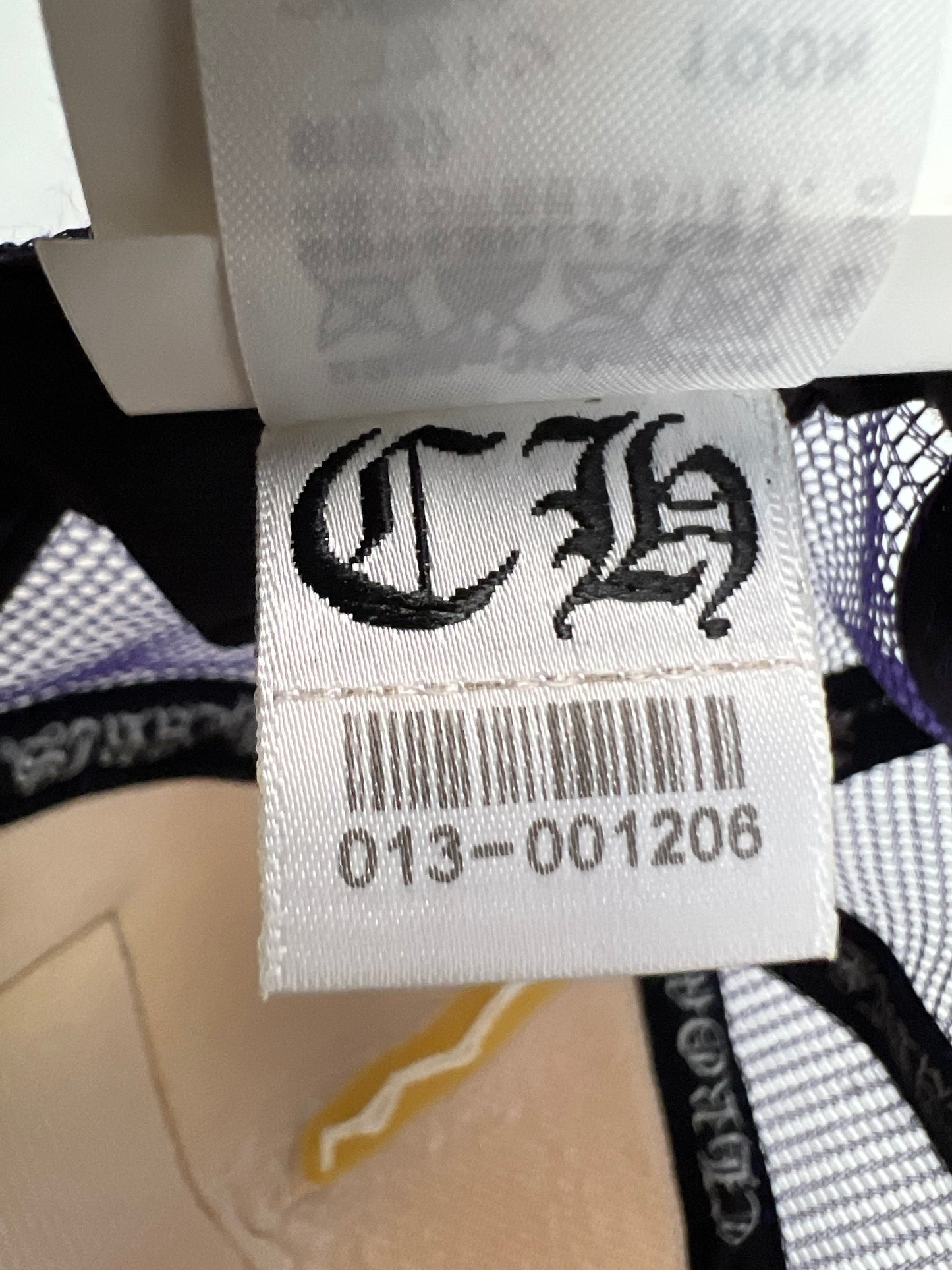 Chrome Hearts Purple/ White Fuck Trucker hat SZ:OS