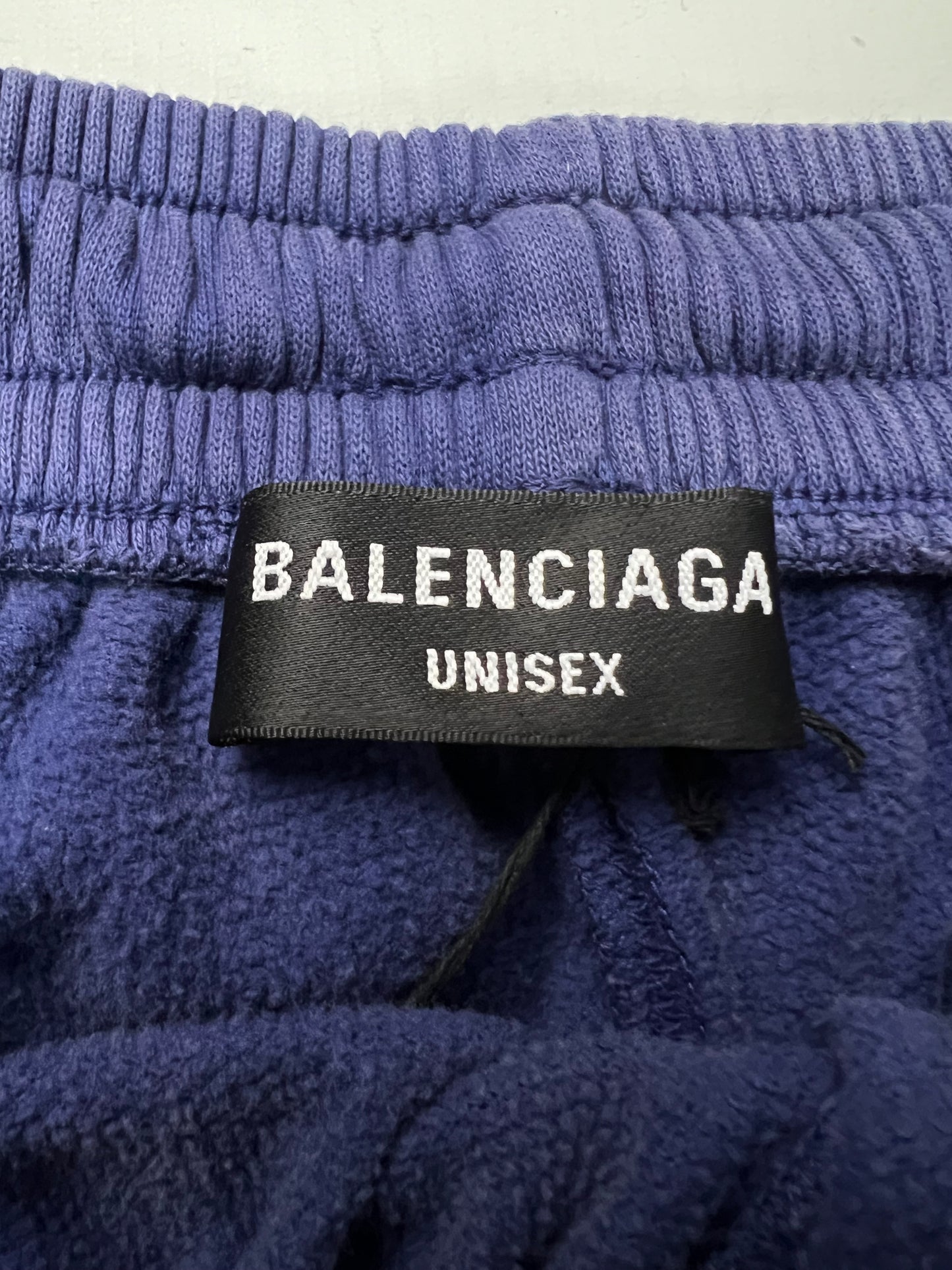 Balenciaga sweater waist Sweatpants in blue SZ:XS