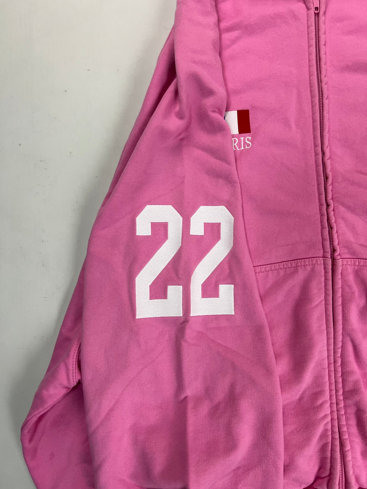 Balenciaga AW22 360snowstorm show Pink Zip-up Hoodie SZ:1