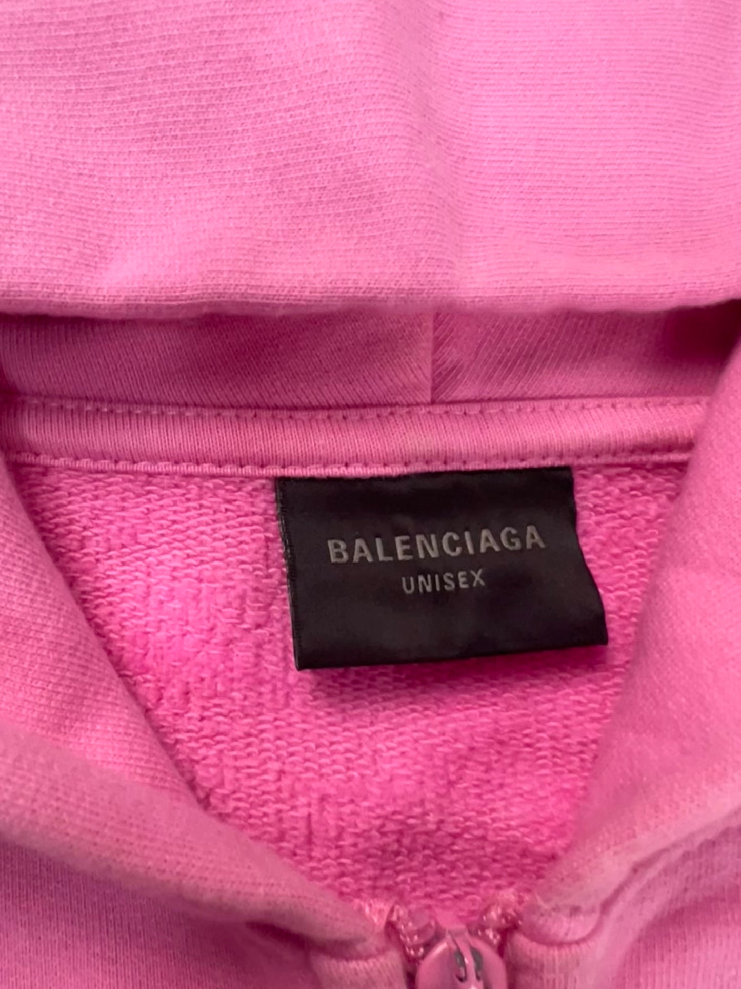 Balenciaga AW22 360snowstorm show Pink Zip-up Hoodie SZ:2
