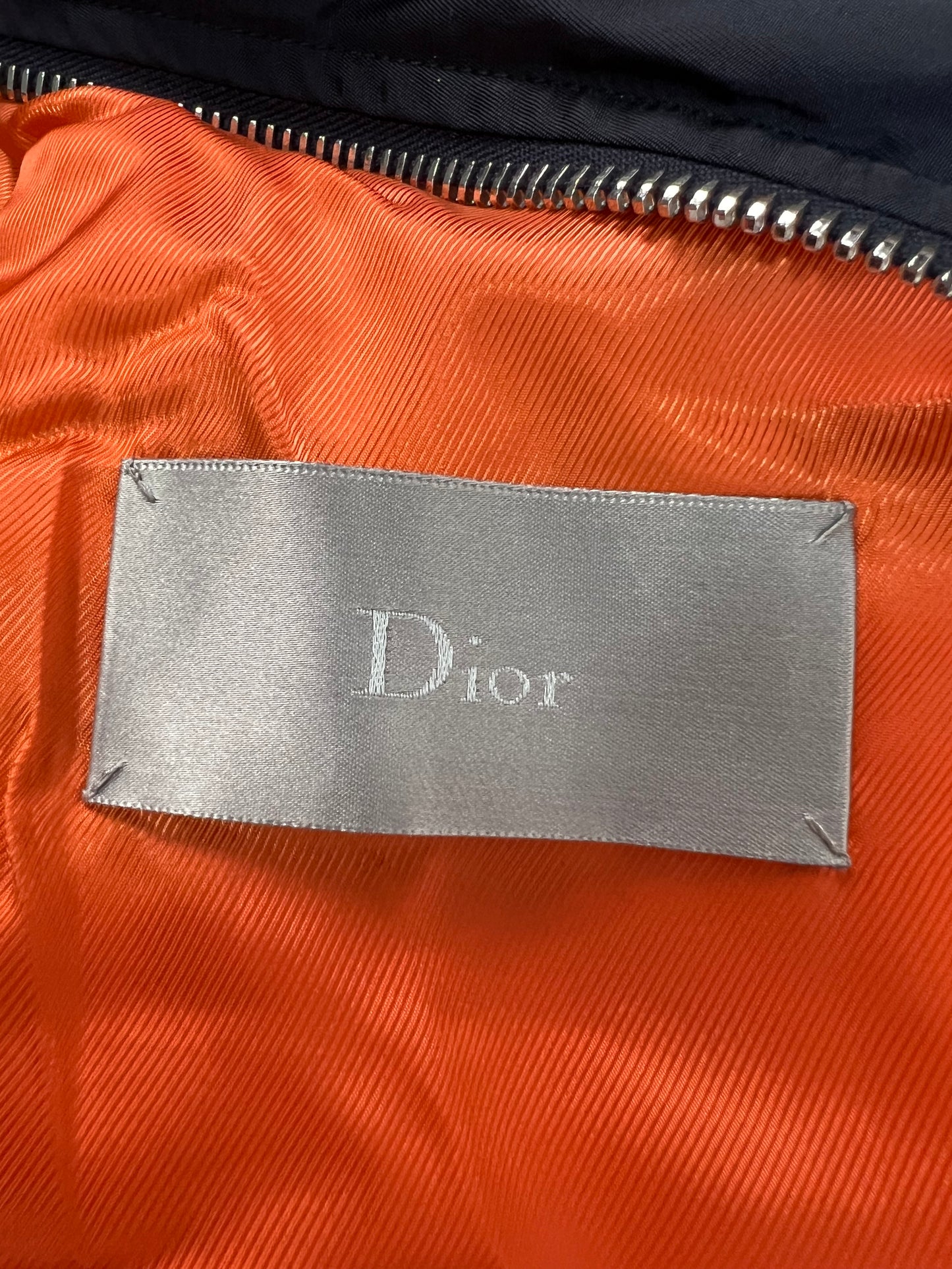 Dior homme SS16 floral embroidered rose patch MA1 bomber Jacket SZ:50