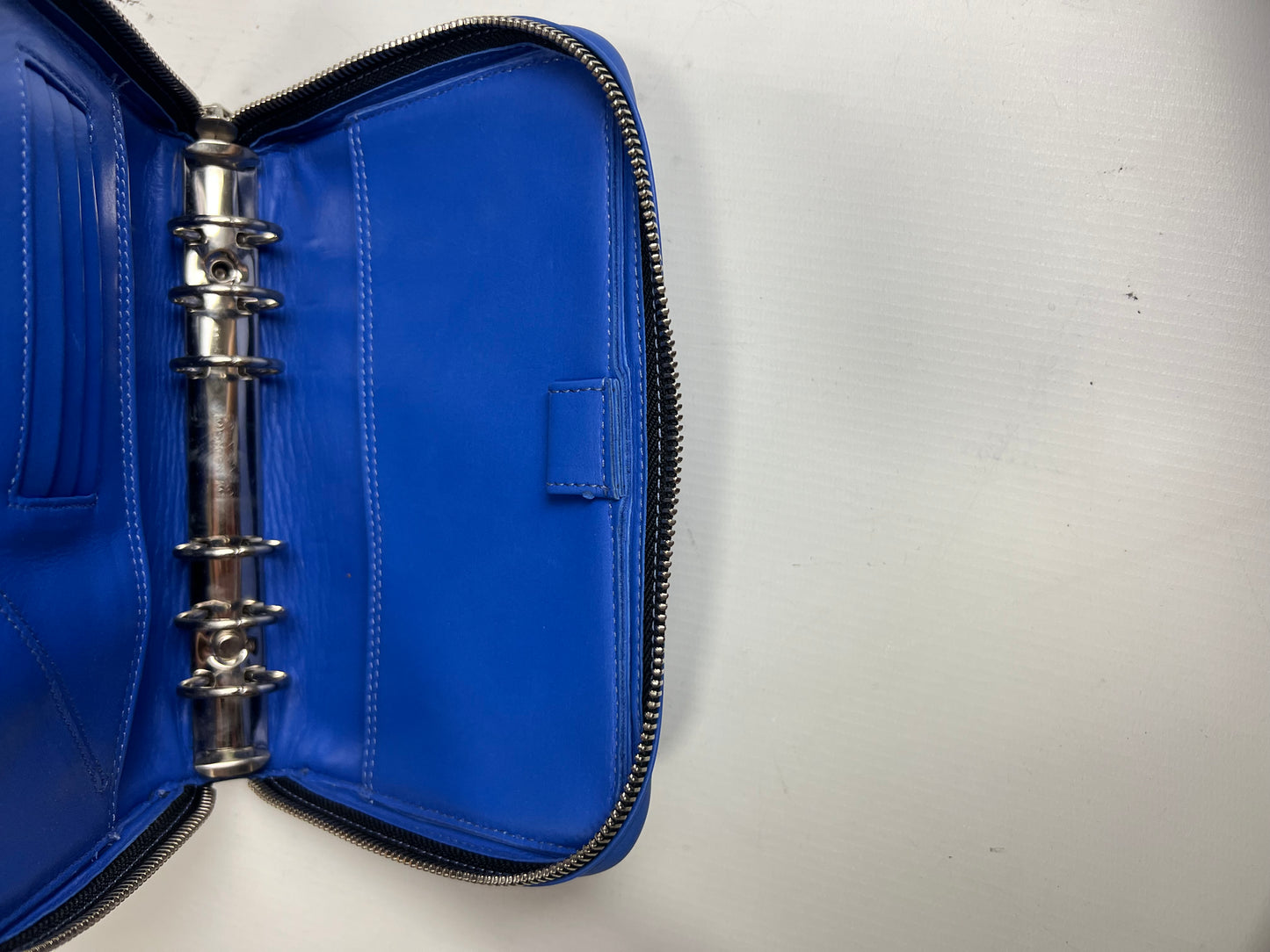 Chrome Hearts VIP Organizer Planner with silver hardware Blue SZ:OS