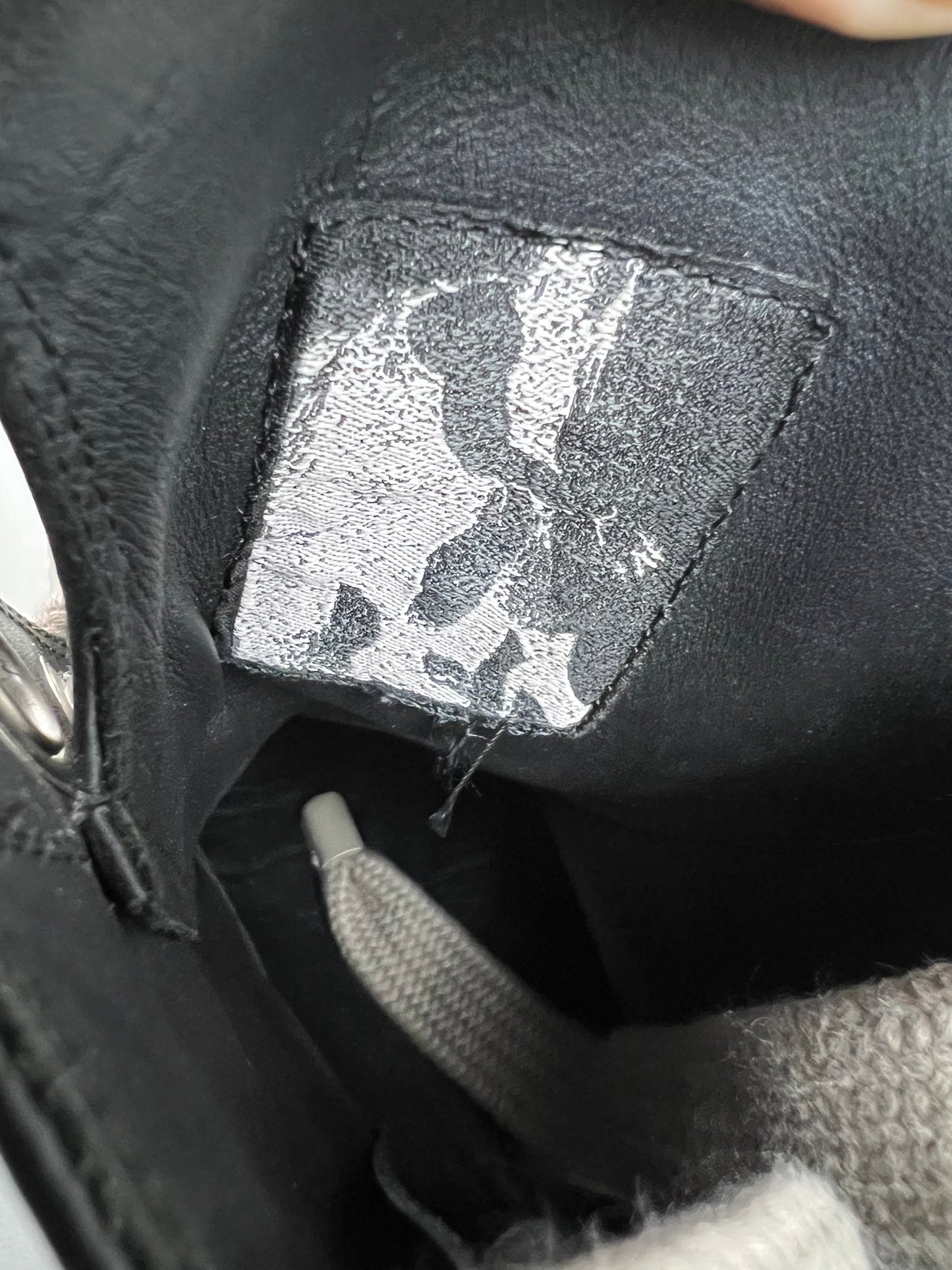Rick Owens SS23 EDFU collection jumbo laces Ramones High Sneaker in black SZ:41