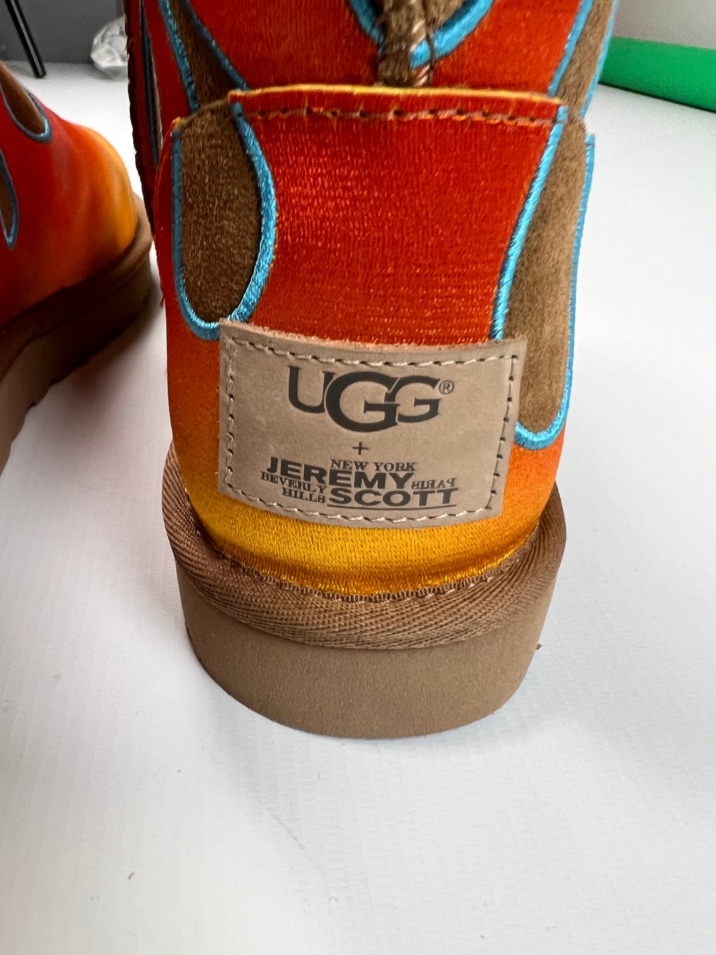 UGG X Jermey Scott LIMITED EDITION Flames Boots SZ:42